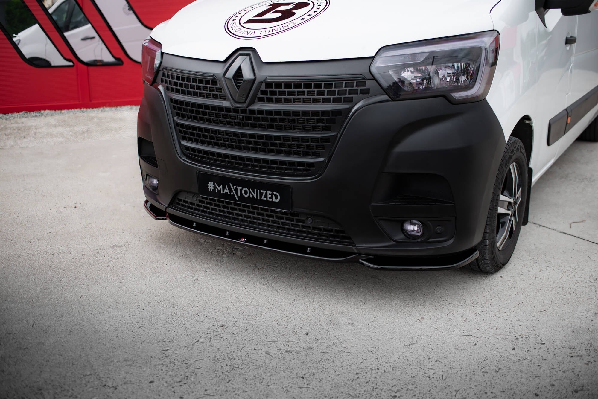 Maxton Design - Frontlippe für Renault Master Mk3 Facelift - Aerowerk.