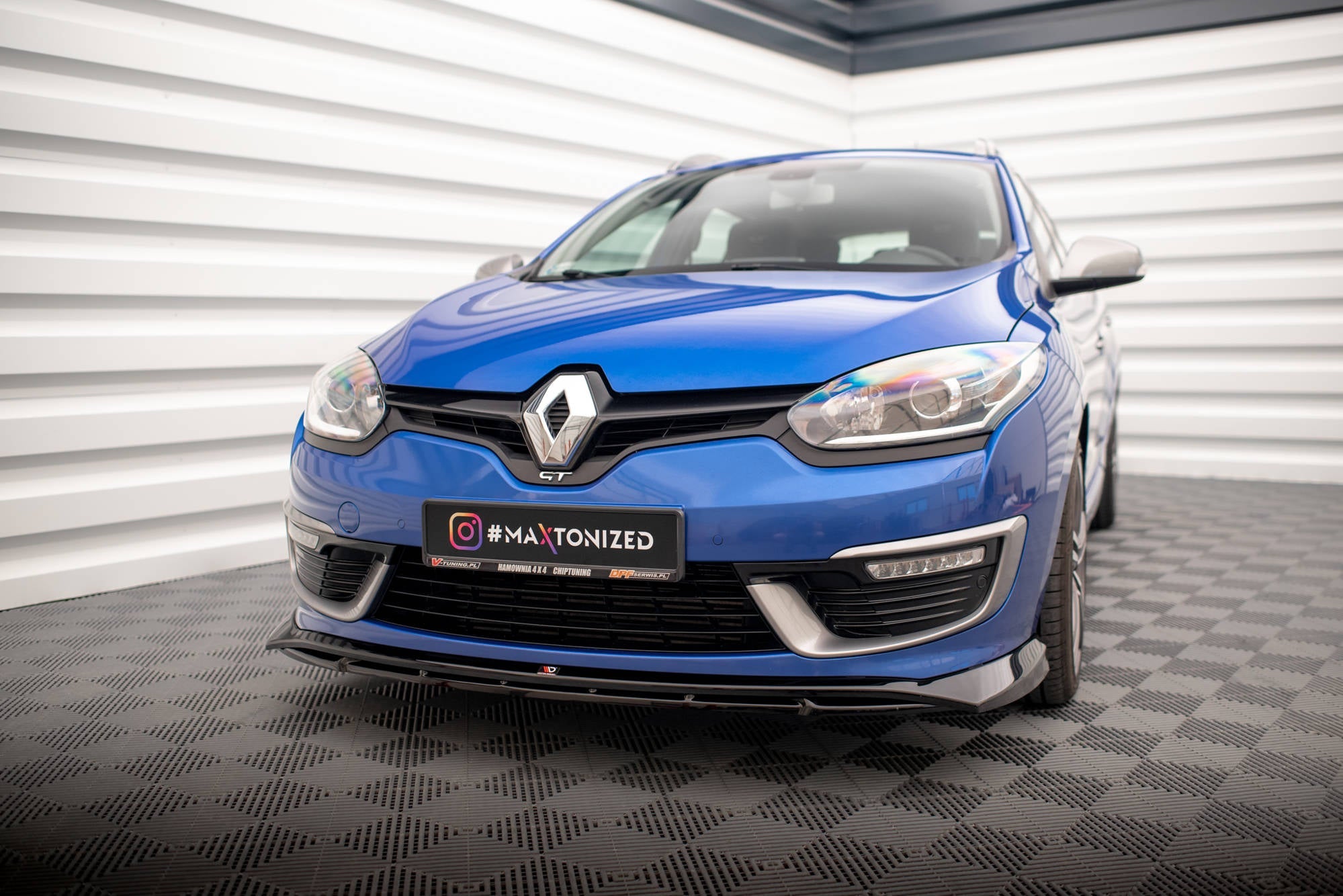 Maxton Design - Frontlippe für Renault Megane GT Line Grandtour Mk3 Facelift - Aerowerk.