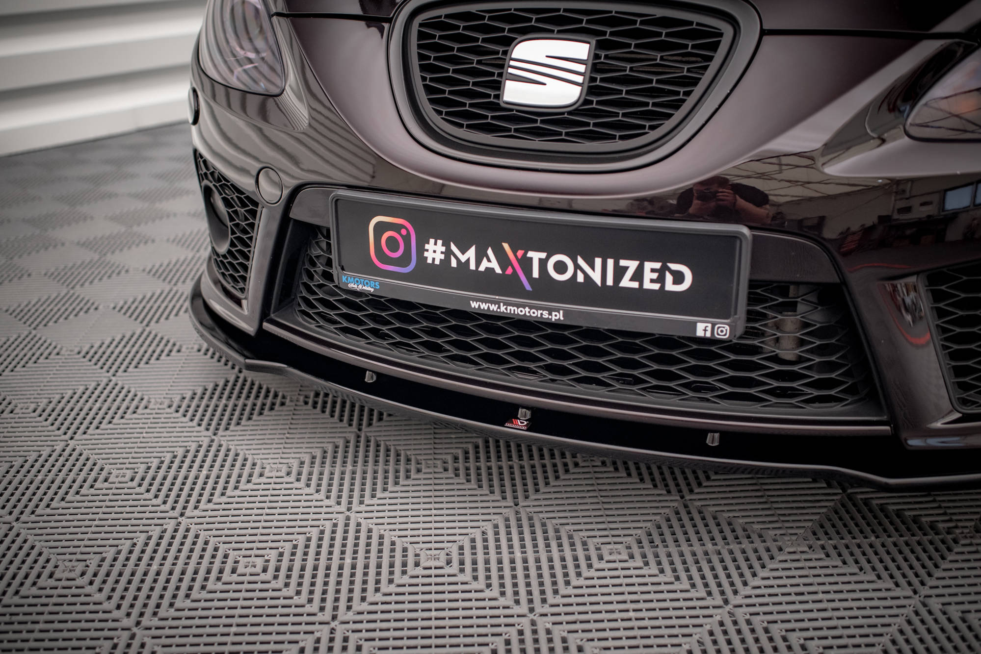 Maxton Design - Frontlippe für SEAT LEON MK2 CUPRA FR (vor Facelift) - Aerowerk.