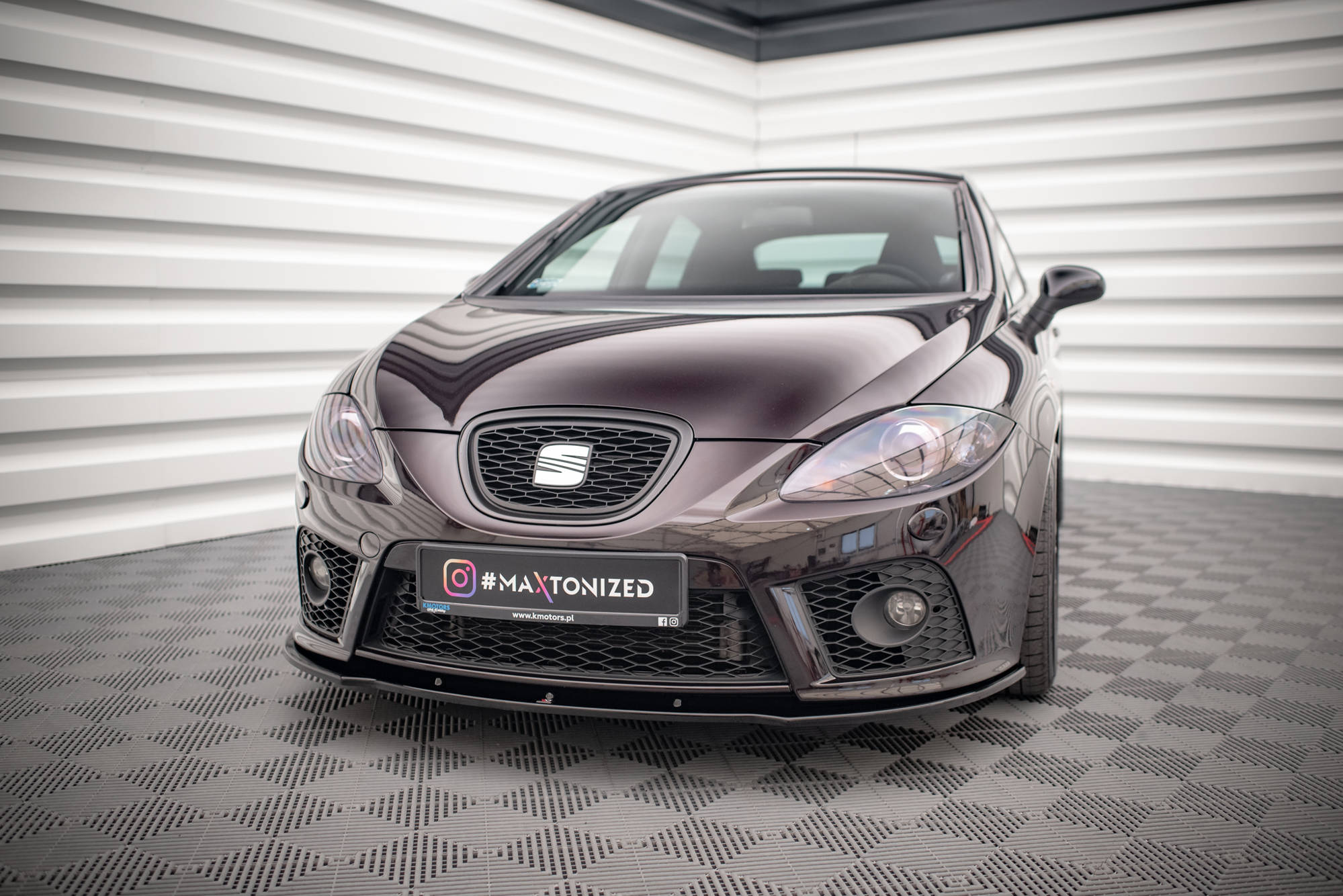 Maxton Design - Frontlippe für SEAT LEON MK2 CUPRA FR (vor Facelift) - Aerowerk.