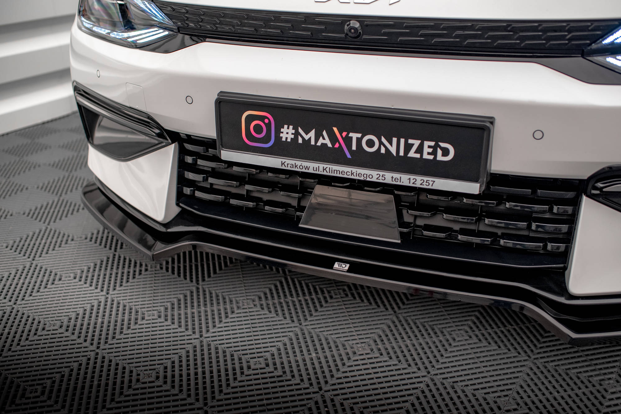 Maxton Design - Frontlippe V1 für Kia EV6 GT - Line Mk1 - Aerowerk.