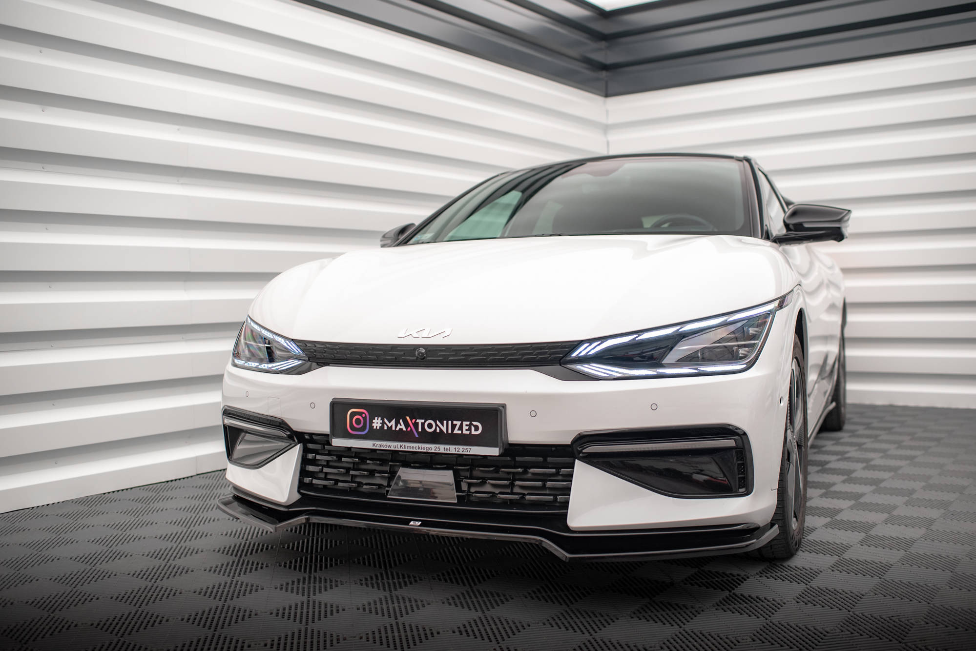Maxton Design - Frontlippe V1 für Kia EV6 GT - Line Mk1 - Aerowerk.