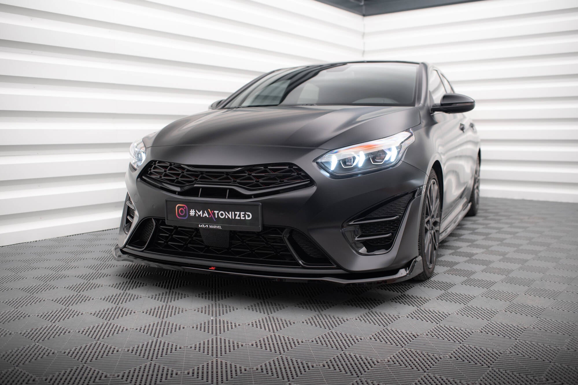 Maxton Design - Frontlippe V1 für Kia Proceed GT Mk3 Facelift / Ceed GT / GT - Line Mk1 Facelift - Aerowerk.