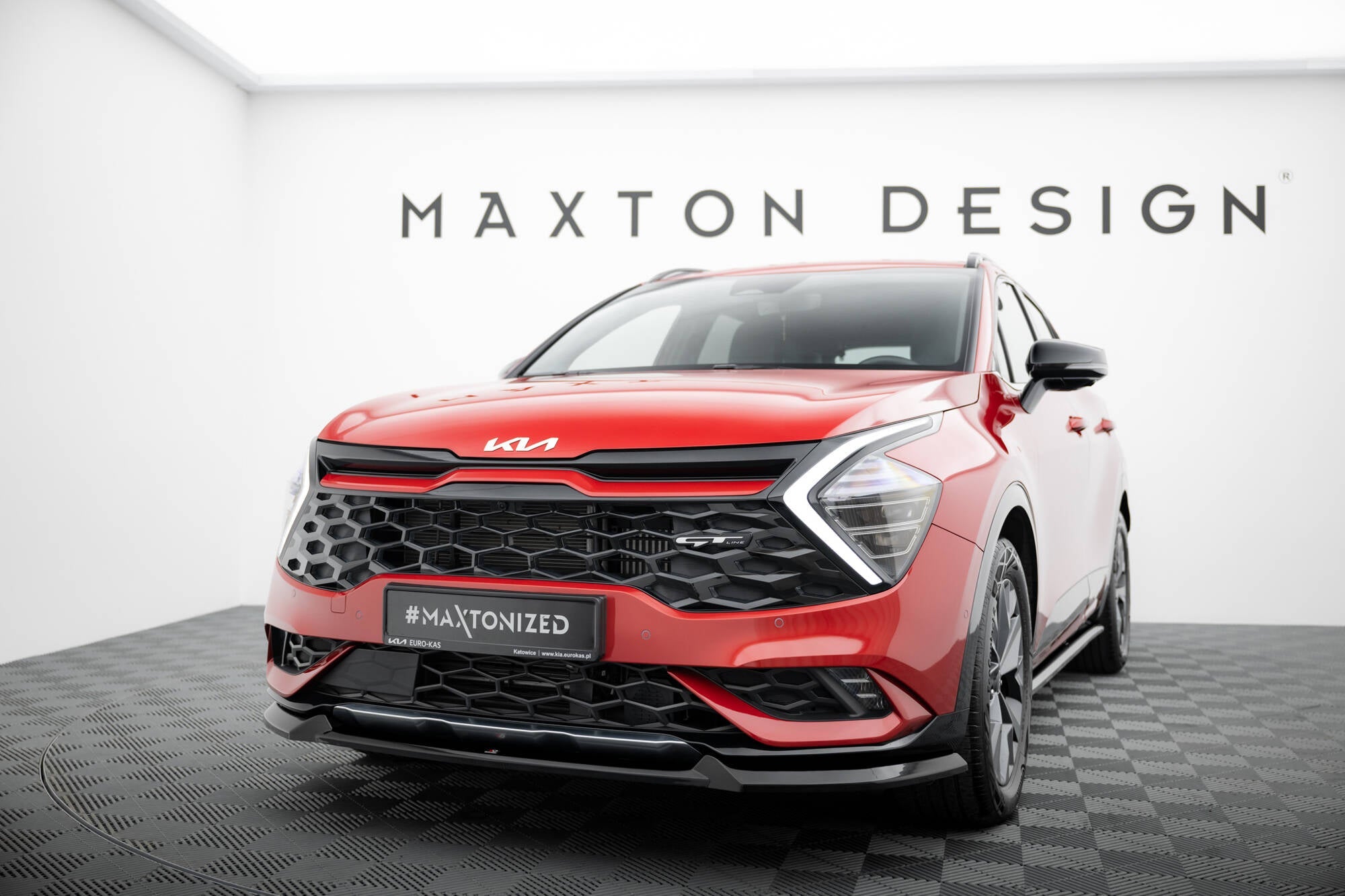 Maxton Design - Frontlippe V1 für Kia Sportage GT - Line Mk5 - Aerowerk.