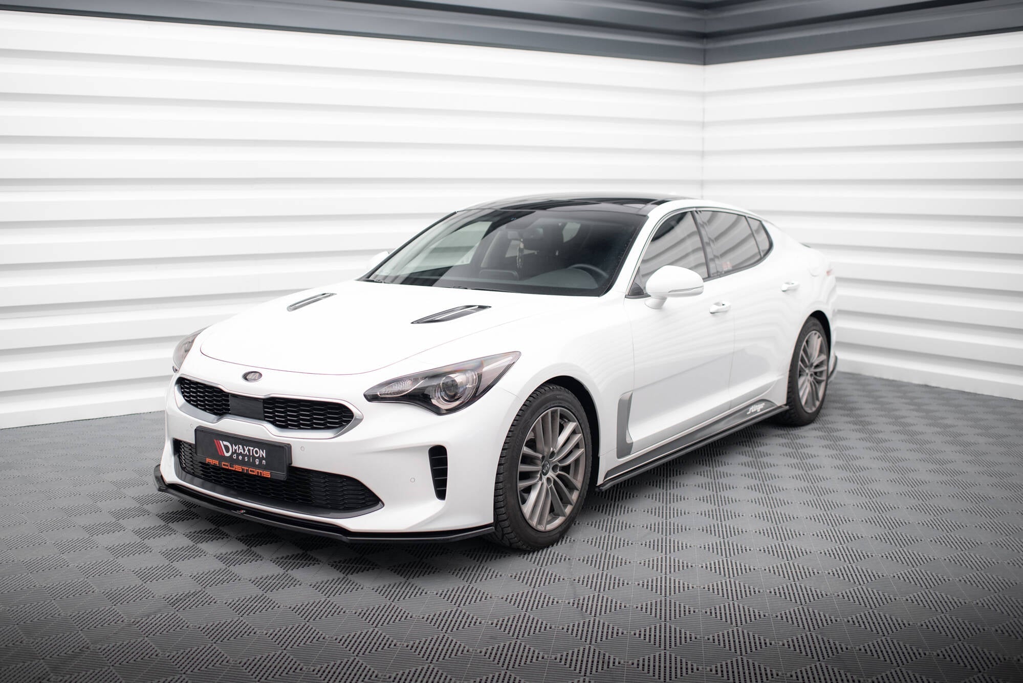 Maxton Design - Frontlippe V1 für Kia Stinger GT / GT - Line / Standard Mk1 - Aerowerk.