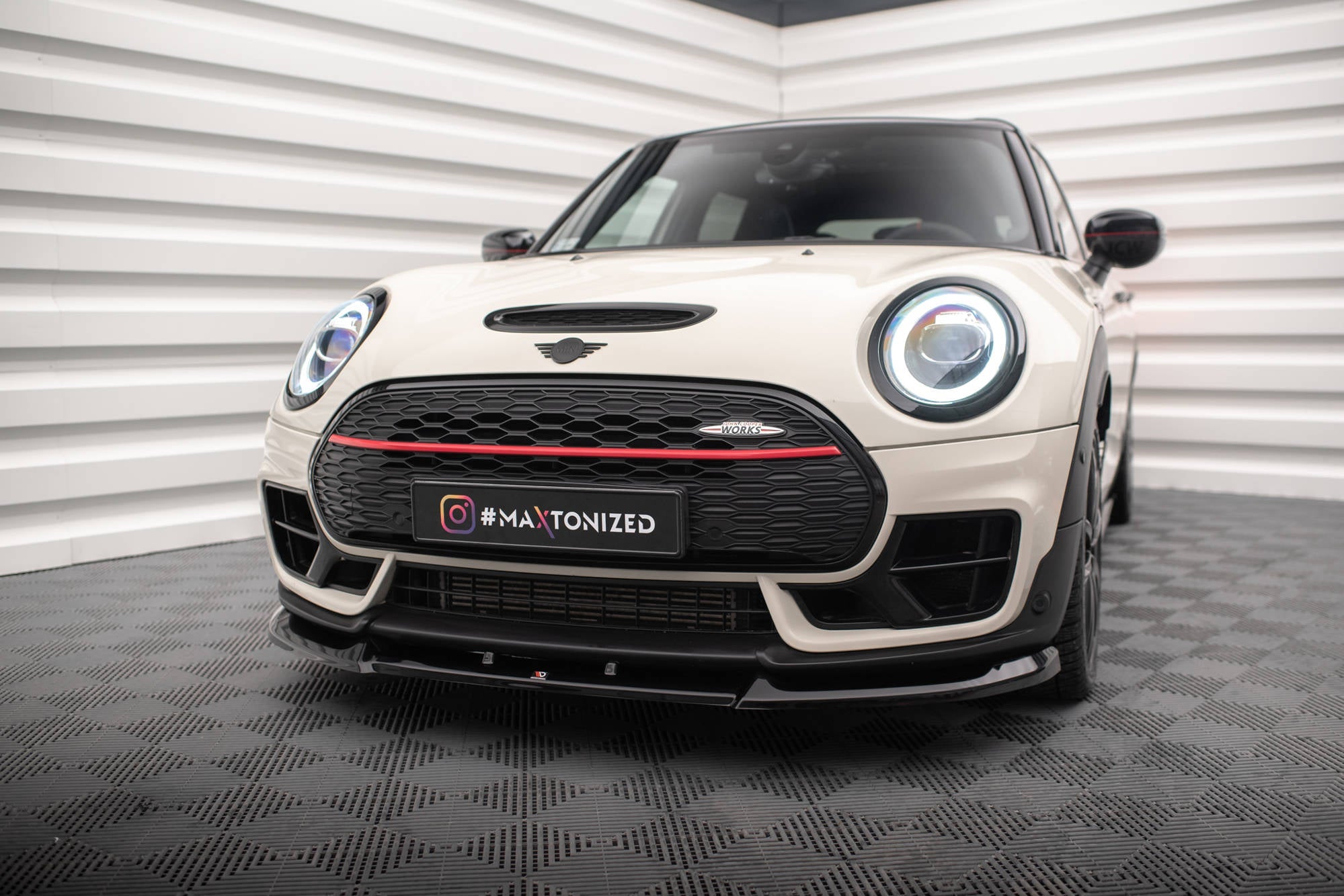 Maxton Design - Frontlippe V1 für Mini Cooper Clubman John Cooper Works F54 Facelift - Aerowerk.
