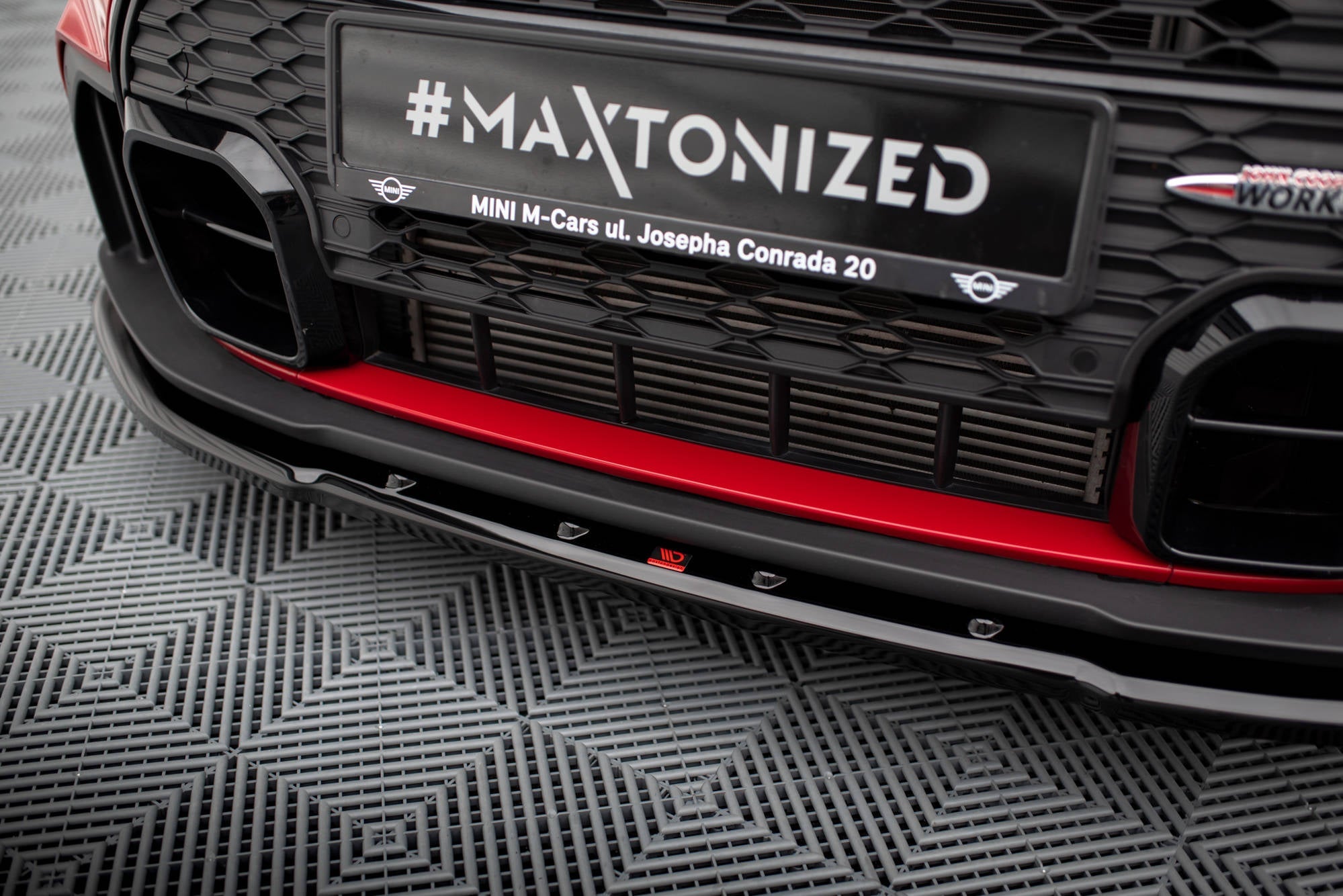 Maxton Design - Frontlippe V1 für Mini Cooper S John Cooper Works F56 Facelift - Aerowerk.