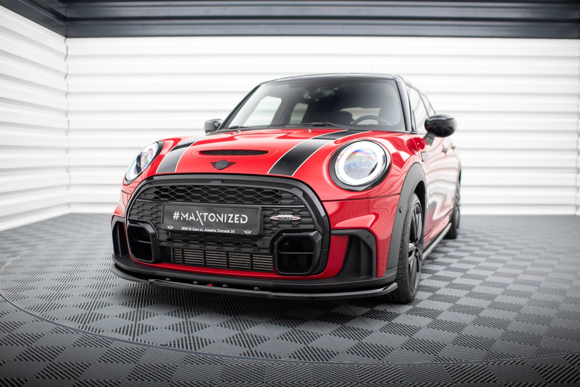 Maxton Design - Frontlippe V1 für Mini Cooper S John Cooper Works F56 Facelift - Aerowerk.