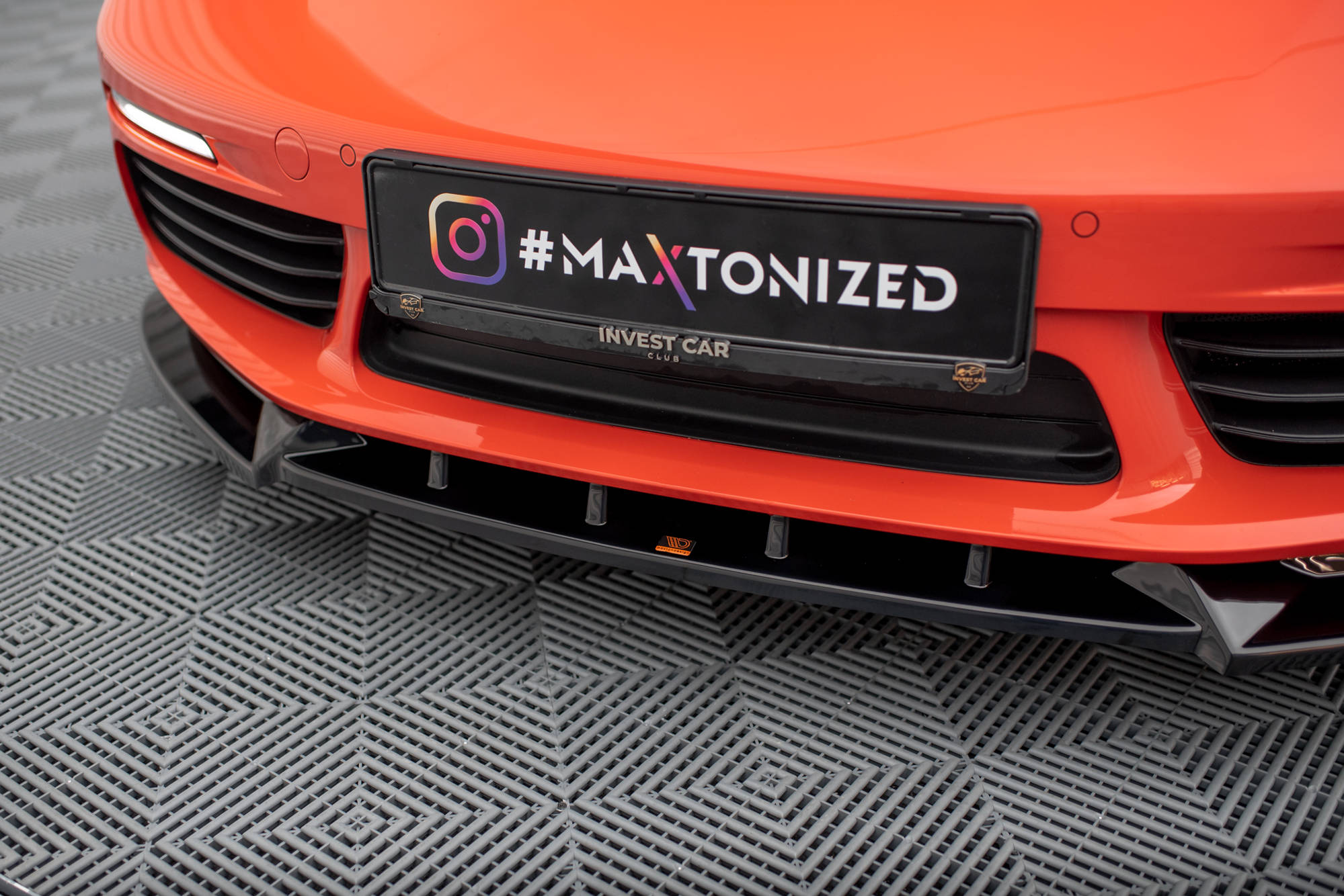 Maxton Design - Frontlippe V1 für Porsche 718 Cayman 982c - Aerowerk.