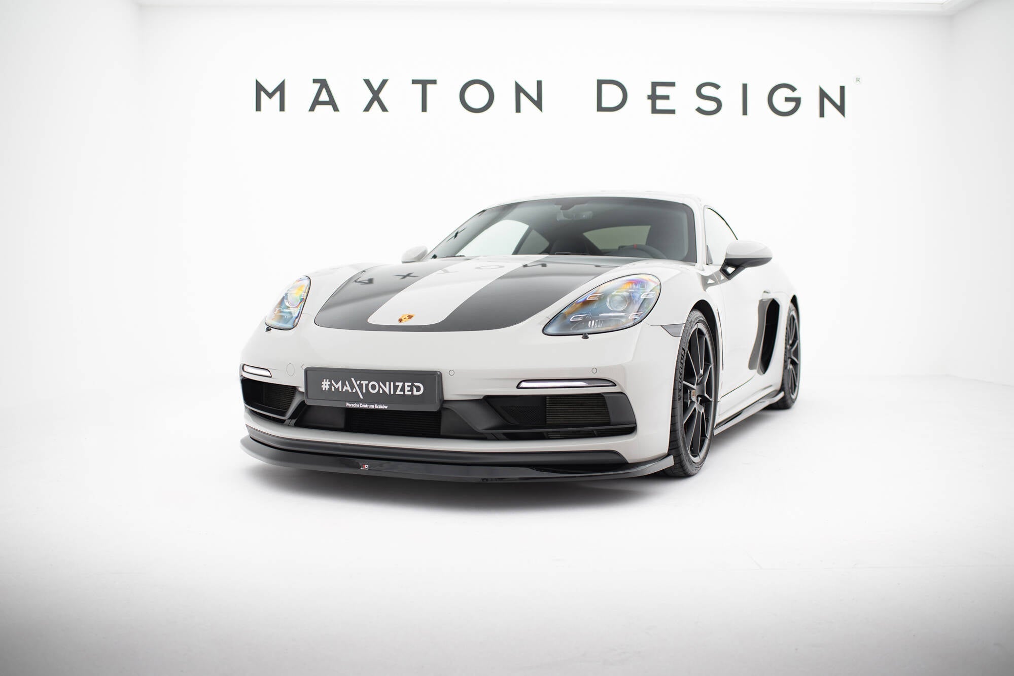 Maxton Design - Frontlippe V1 für Porsche 718 Cayman GTS 982c - Aerowerk.