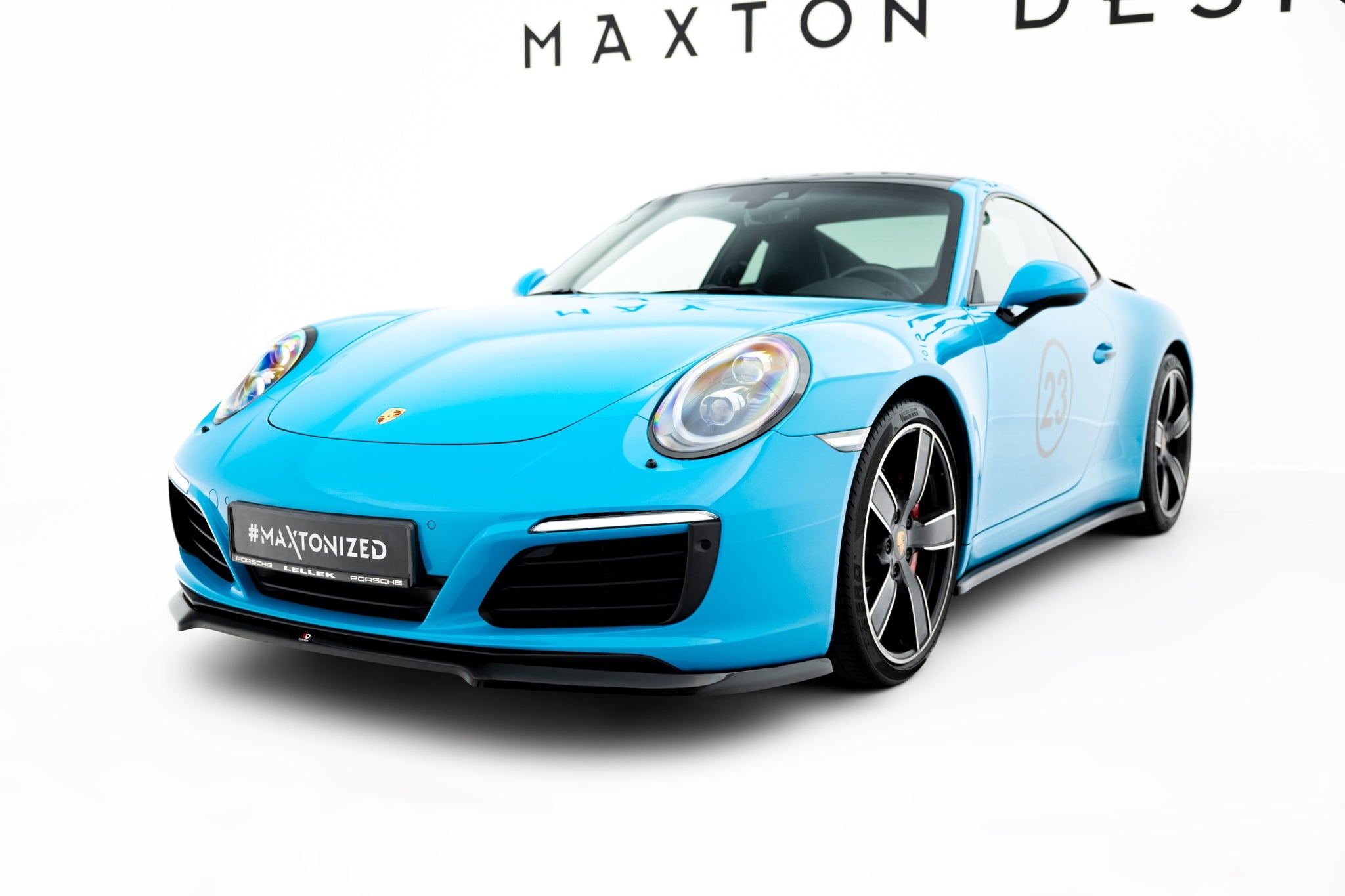 Maxton Design - Frontlippe V1 für Porsche 911 Carrera 991 Facelift - Aerowerk.