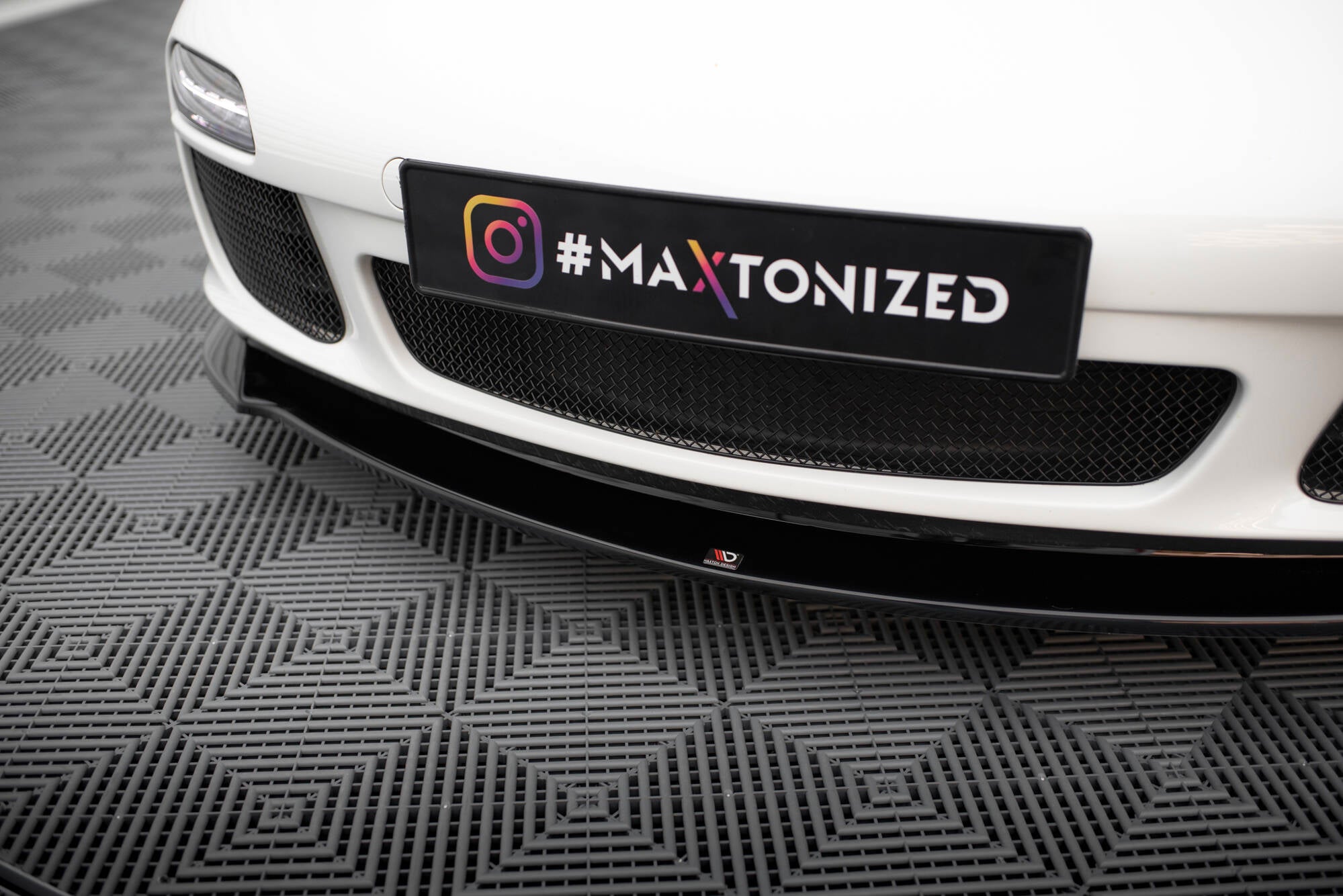 Maxton Design - Frontlippe V1 für Porsche 911 Carrera 997 Facelift - Aerowerk.