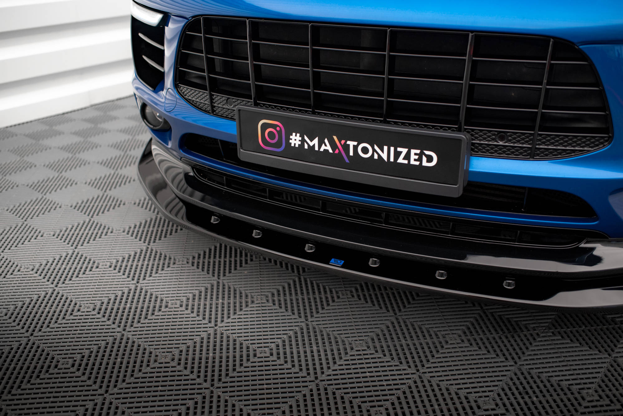Maxton Design - Frontlippe V1 für Porsche Macan Mk1 - Aerowerk.
