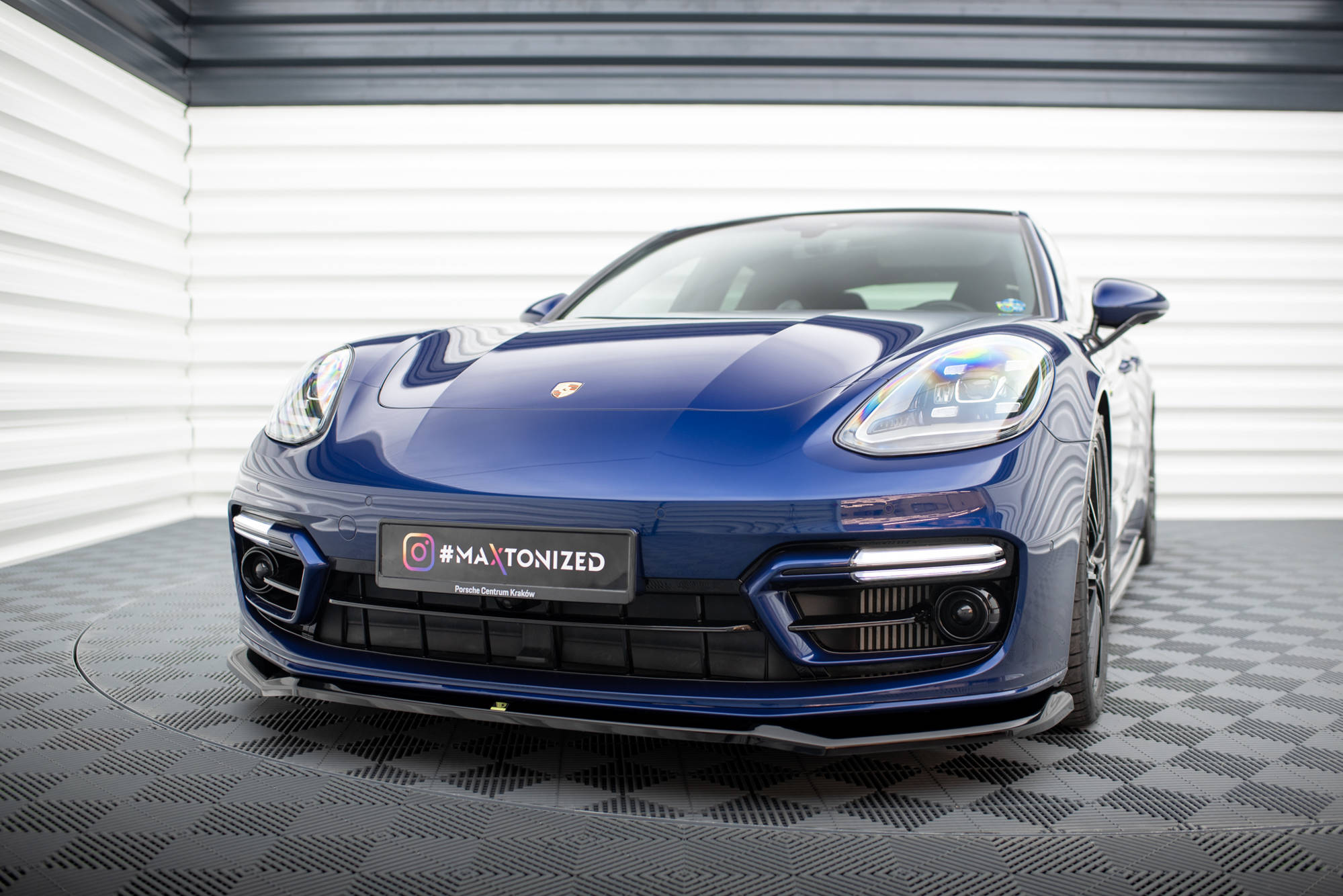 Maxton Design - Frontlippe V1 für Porsche Panamera E - Hybrid 971 Facelift - Aerowerk.