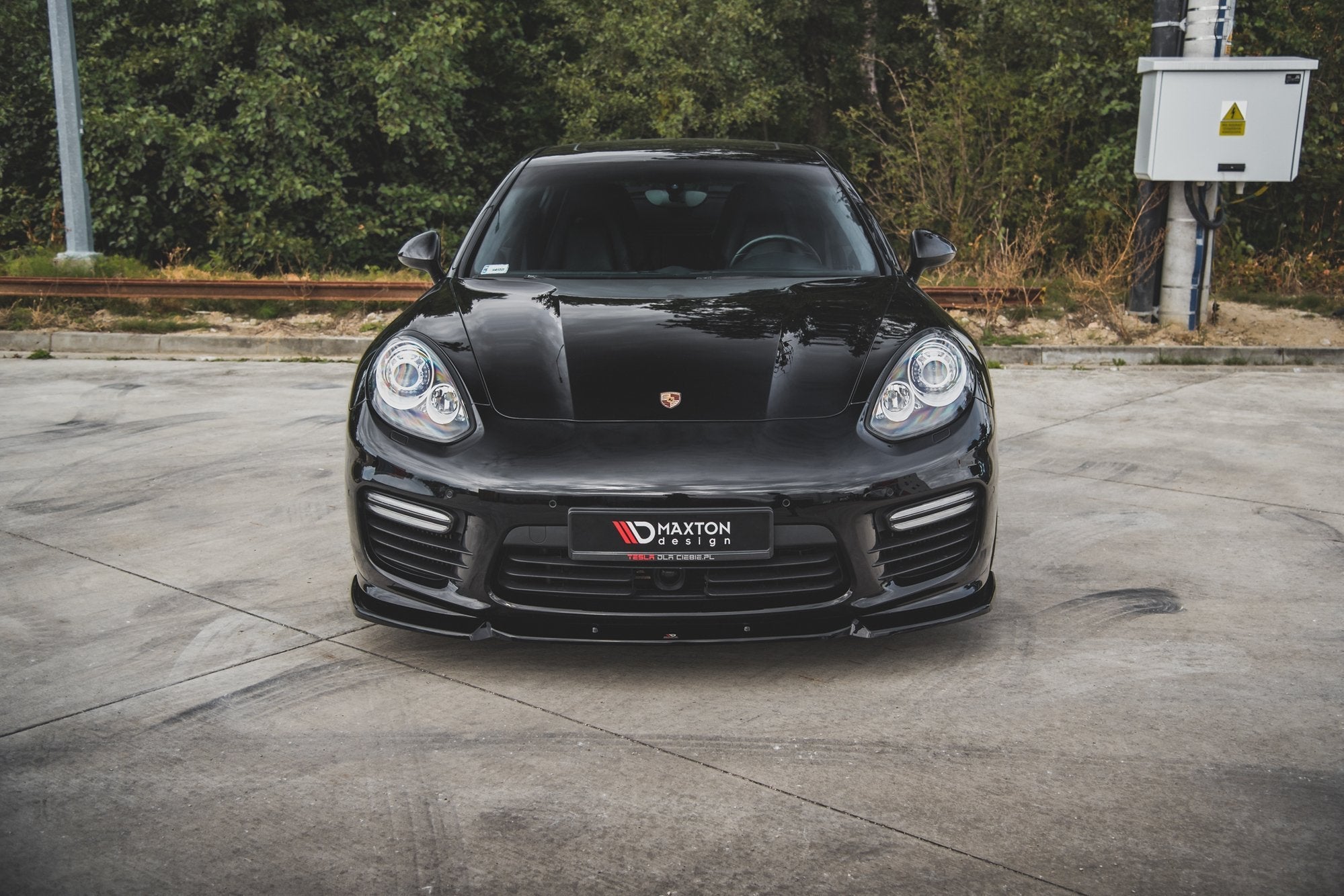 Maxton Design - Frontlippe V1 für Porsche Panamera Turbo 970 Facelift - Aerowerk.