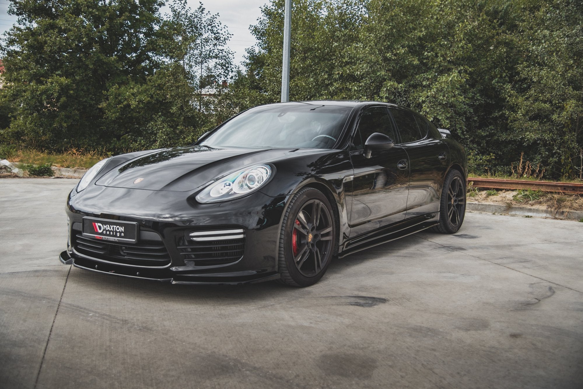 Maxton Design - Frontlippe V1 für Porsche Panamera Turbo 970 Facelift - Aerowerk.