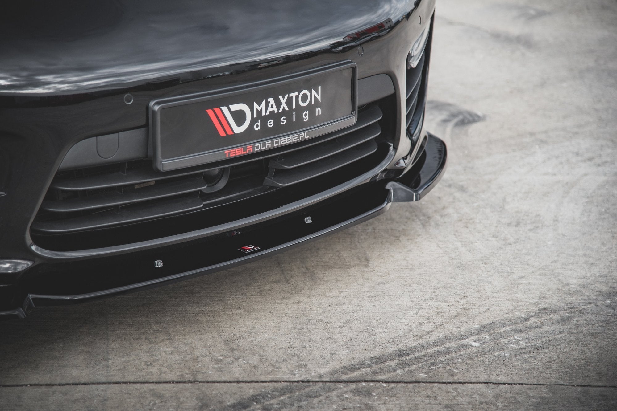 Maxton Design - Frontlippe V1 für Porsche Panamera Turbo 970 Facelift - Aerowerk.