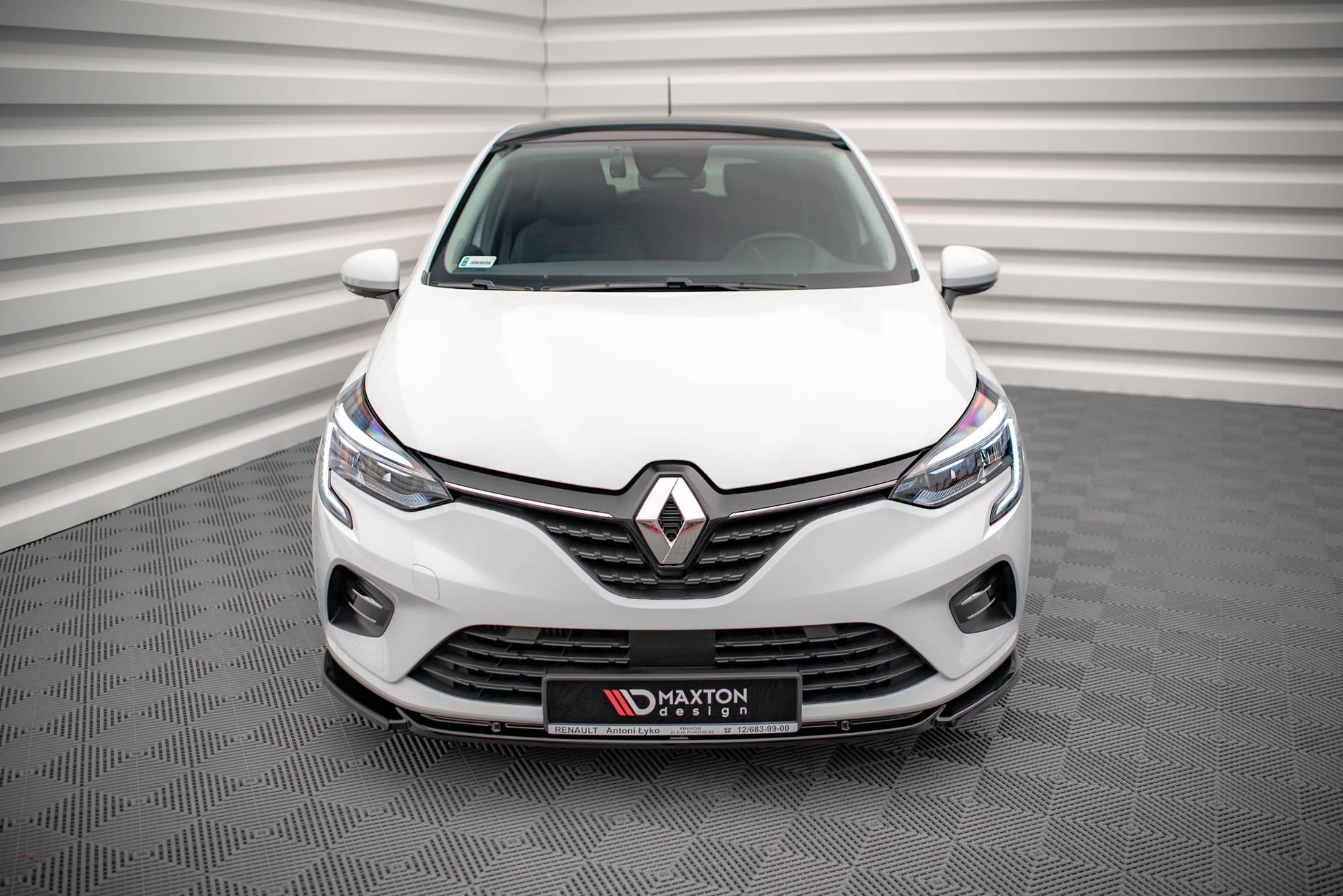 Maxton Design - Frontlippe V1 für Renault Clio Mk5 - Aerowerk.