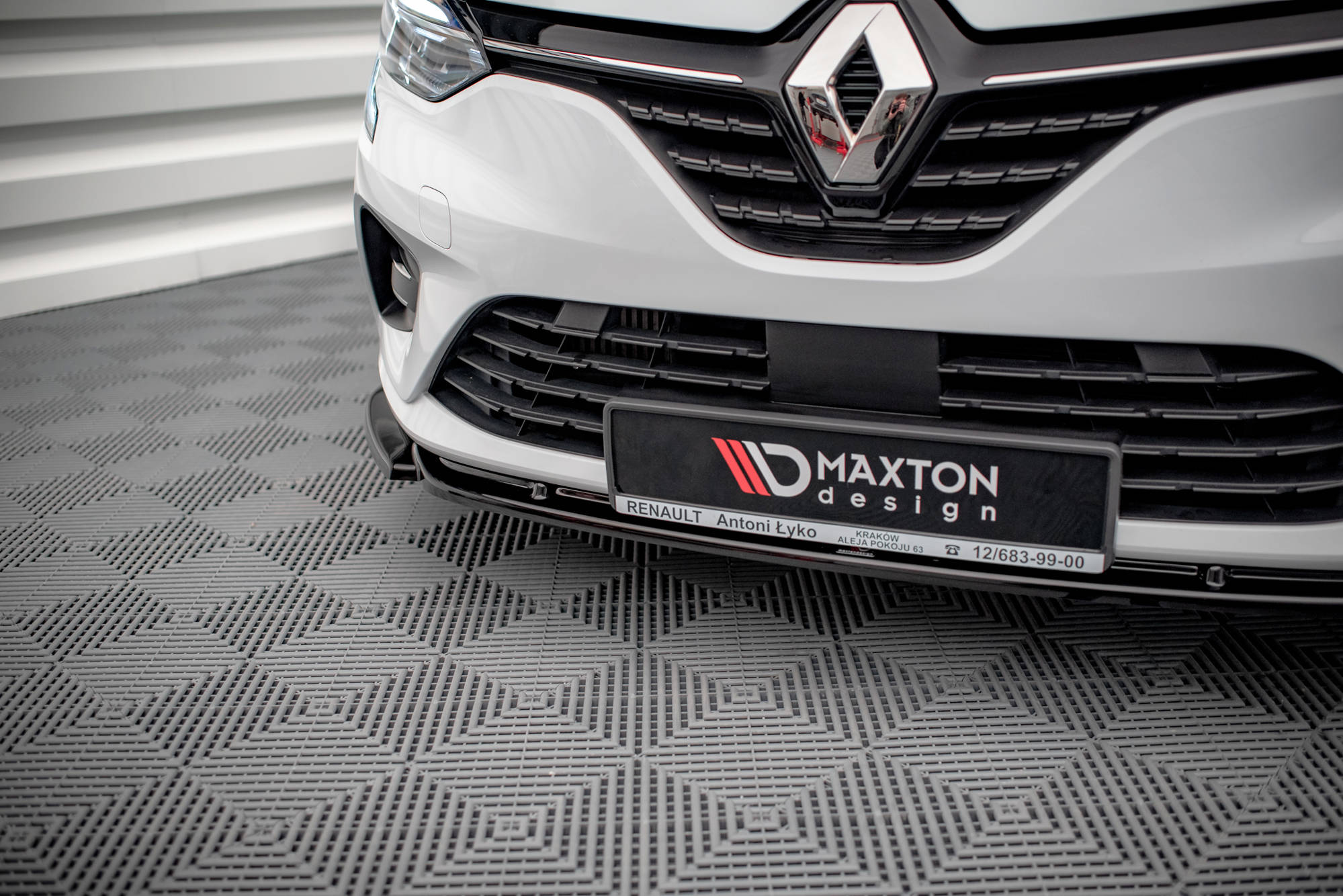 Maxton Design - Frontlippe V1 für Renault Clio Mk5 - Aerowerk.