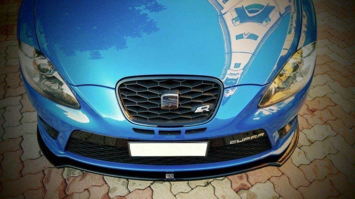 Maxton Design - Frontlippe V1 für SEAT LEON MK2 CUPRA FR Facelift - Aerowerk.