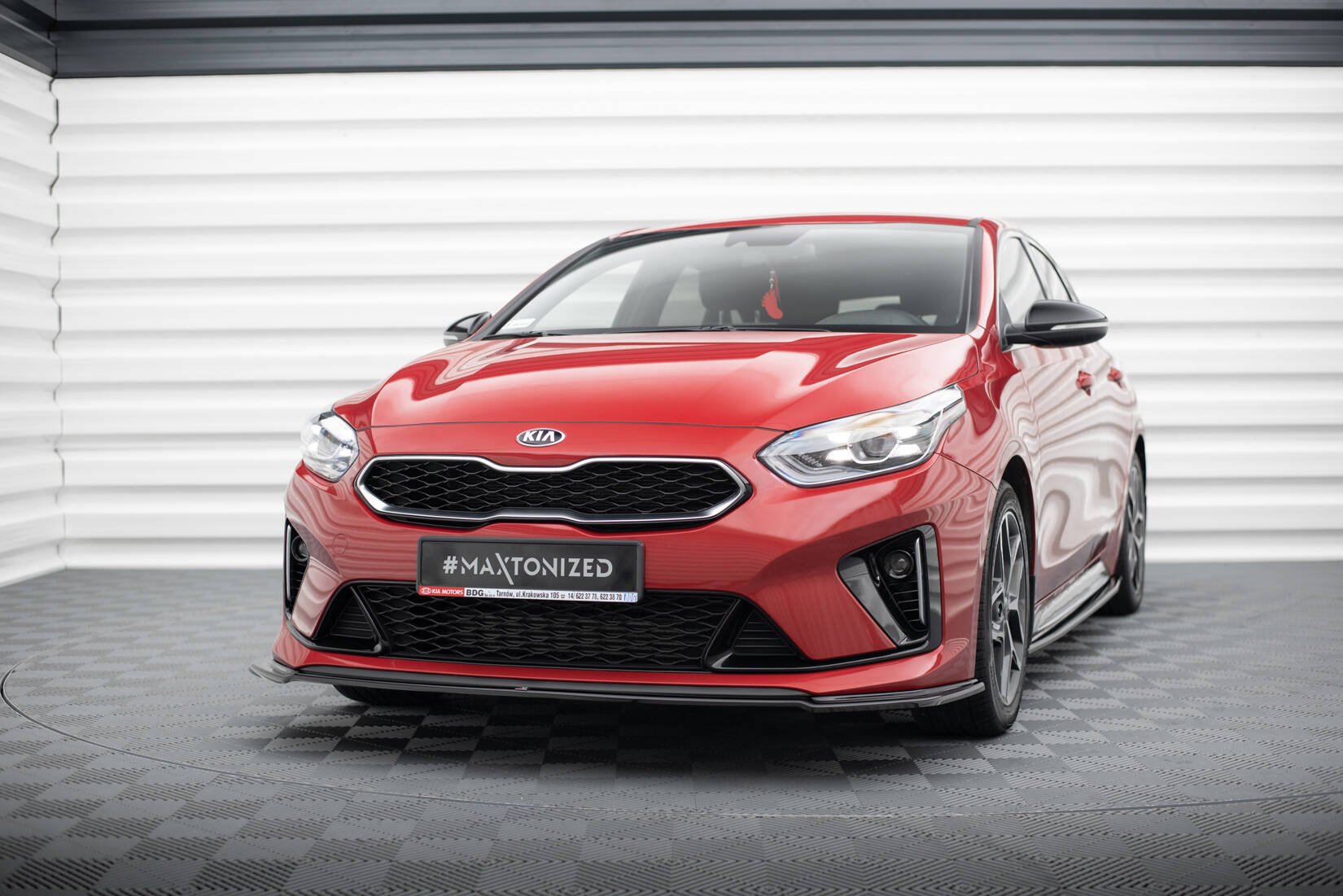 Maxton Design - Frontlippe V2 für Kia Ceed GT / GT - Line Mk3 / Proceed Mk1 - Aerowerk.