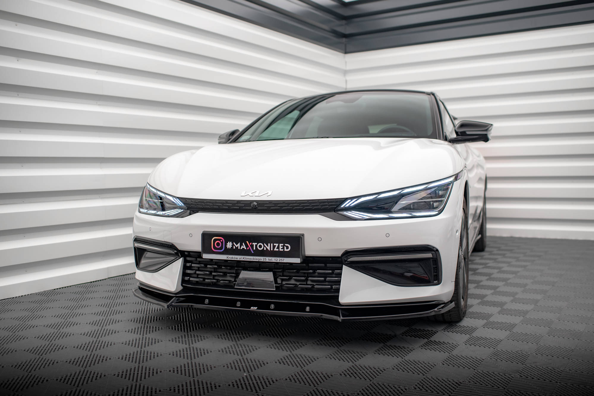 Maxton Design - Frontlippe V2 für Kia EV6 GT - Line Mk1 - Aerowerk.
