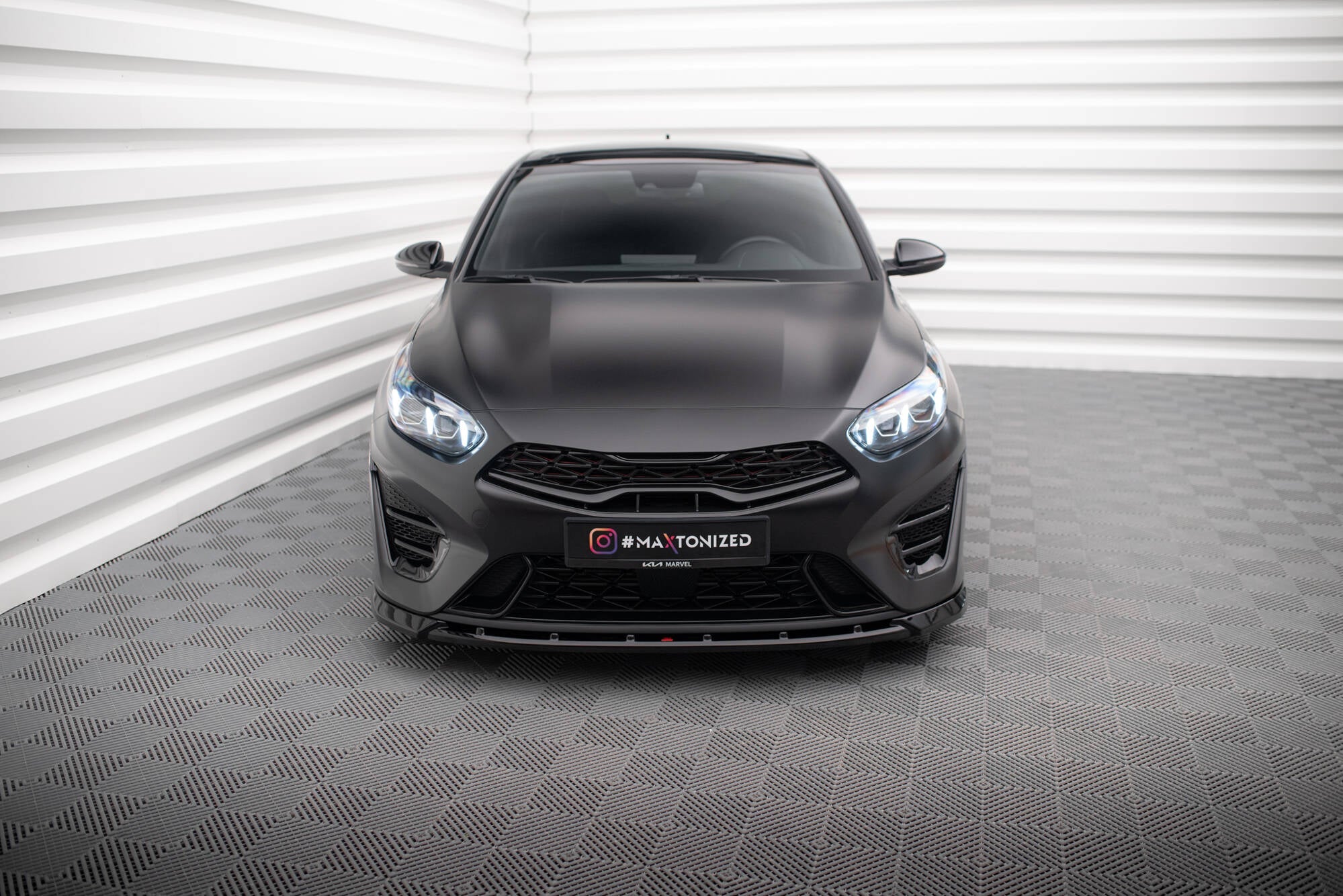 Maxton Design - Frontlippe V2 für Kia Proceed GT Mk3 Facelift / Ceed GT / GT - Line Mk1 Facelift - Aerowerk.
