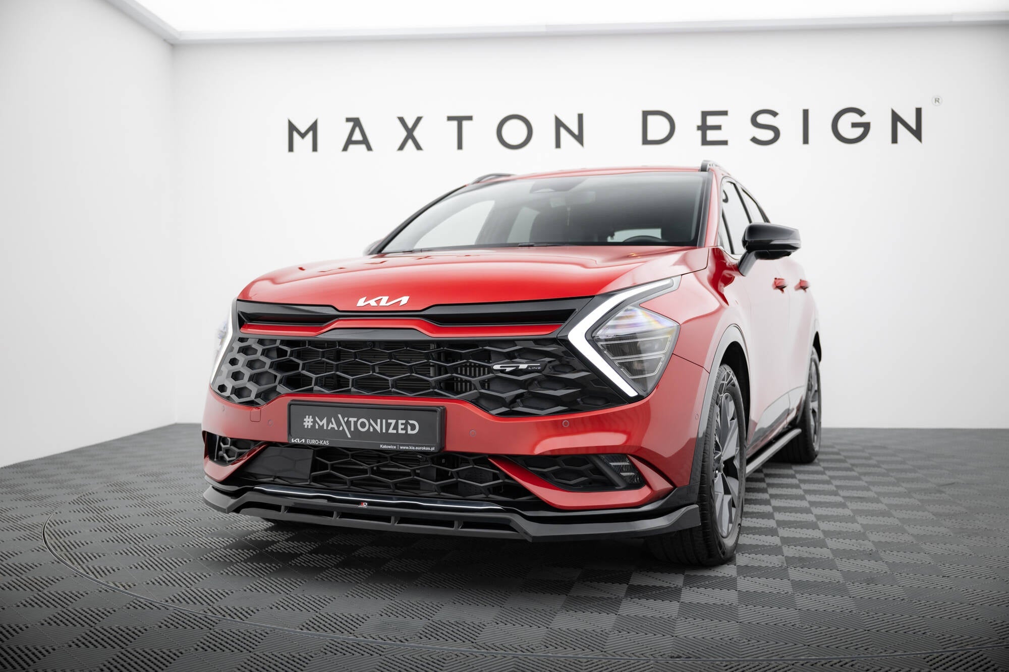 Maxton Design - Frontlippe V2 für Kia Sportage GT - Line Mk5 - Aerowerk.