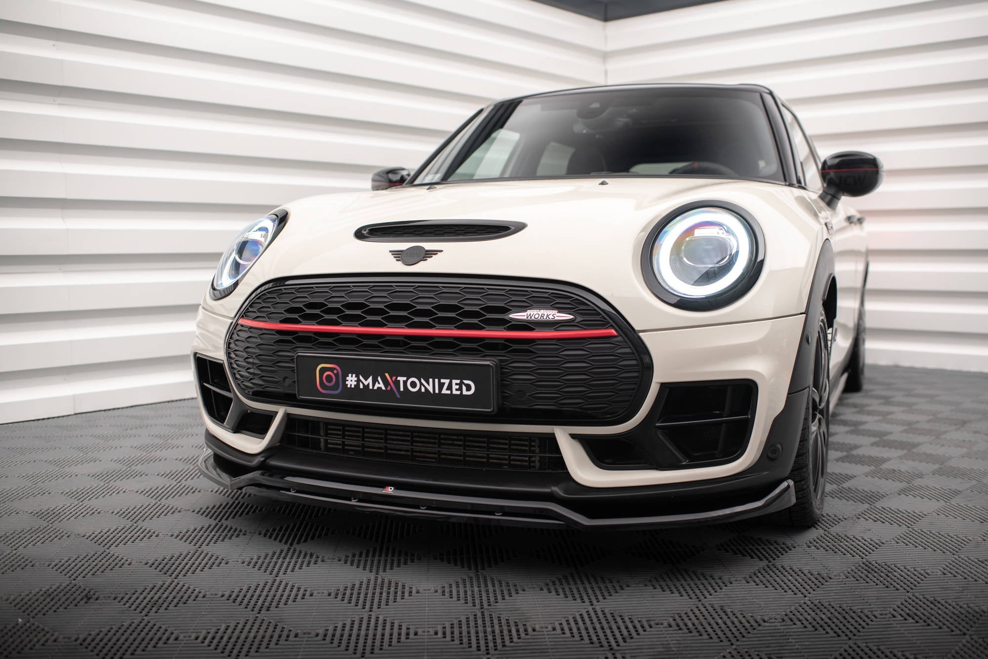 Maxton Design - Frontlippe V2 für Mini Cooper Clubman John Cooper Works F54 Facelift - Aerowerk.