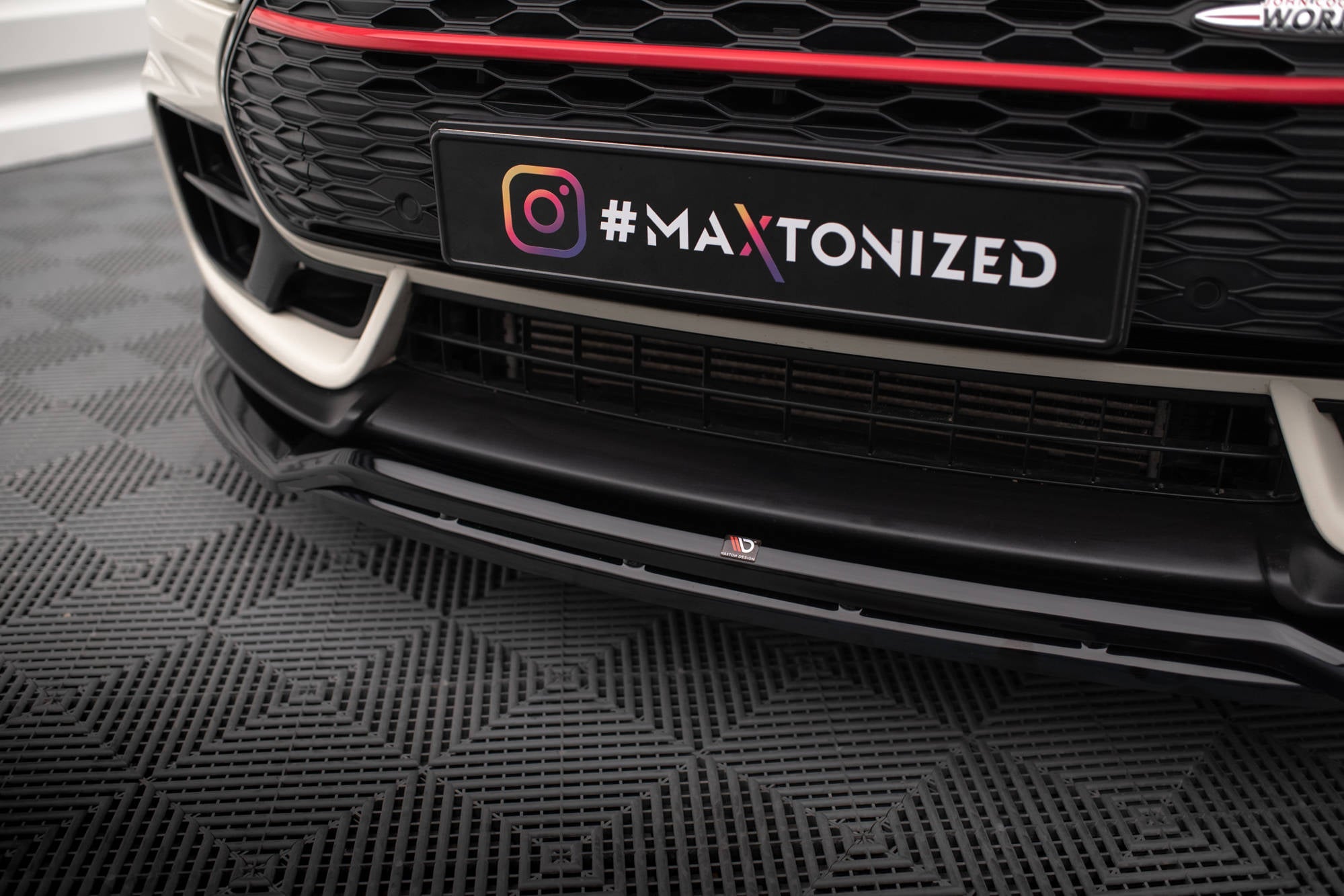 Maxton Design - Frontlippe V2 für Mini Cooper Clubman John Cooper Works F54 Facelift - Aerowerk.