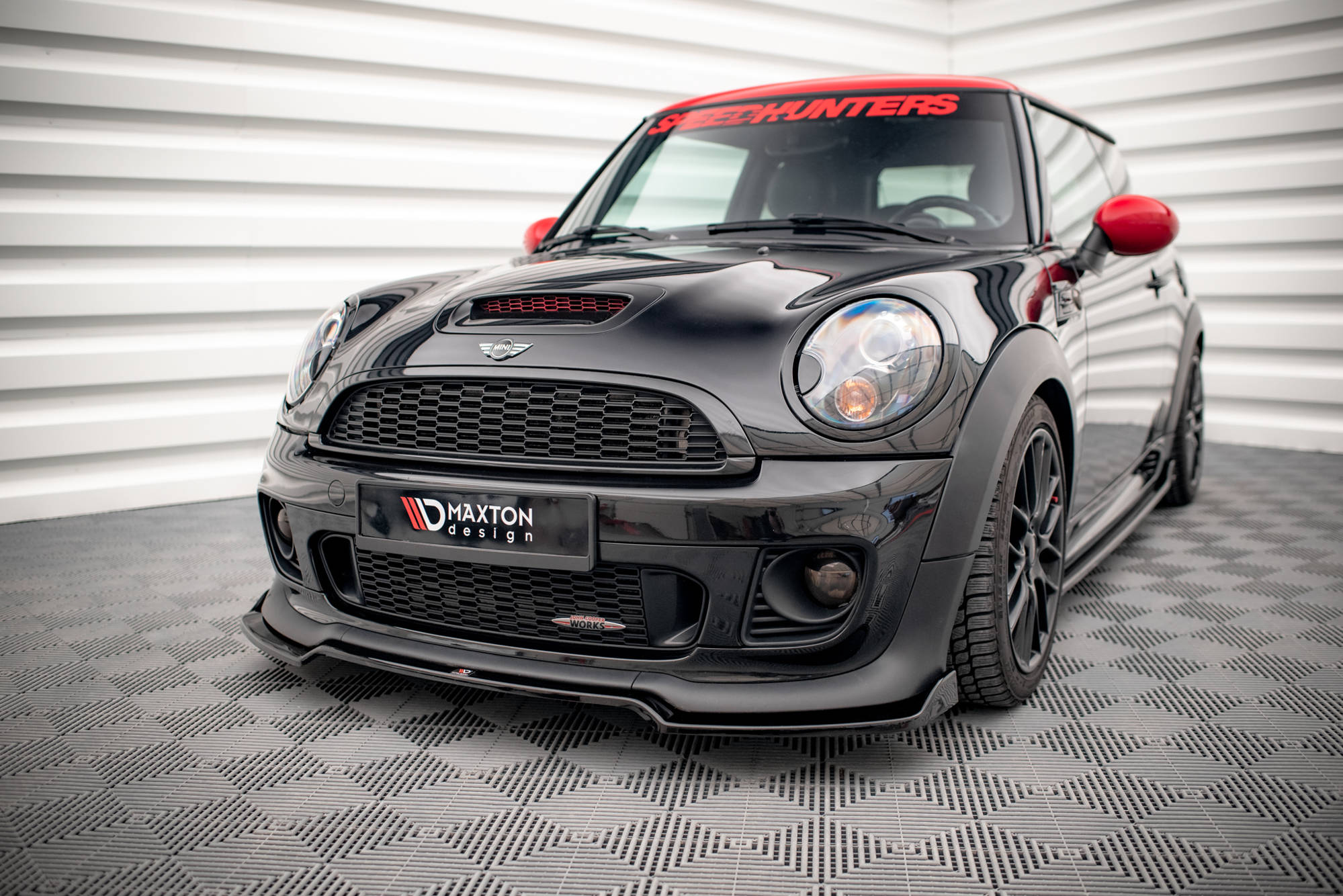 Maxton Design - Frontlippe V2 für Mini Cooper John Cooper Works R56 - Aerowerk.