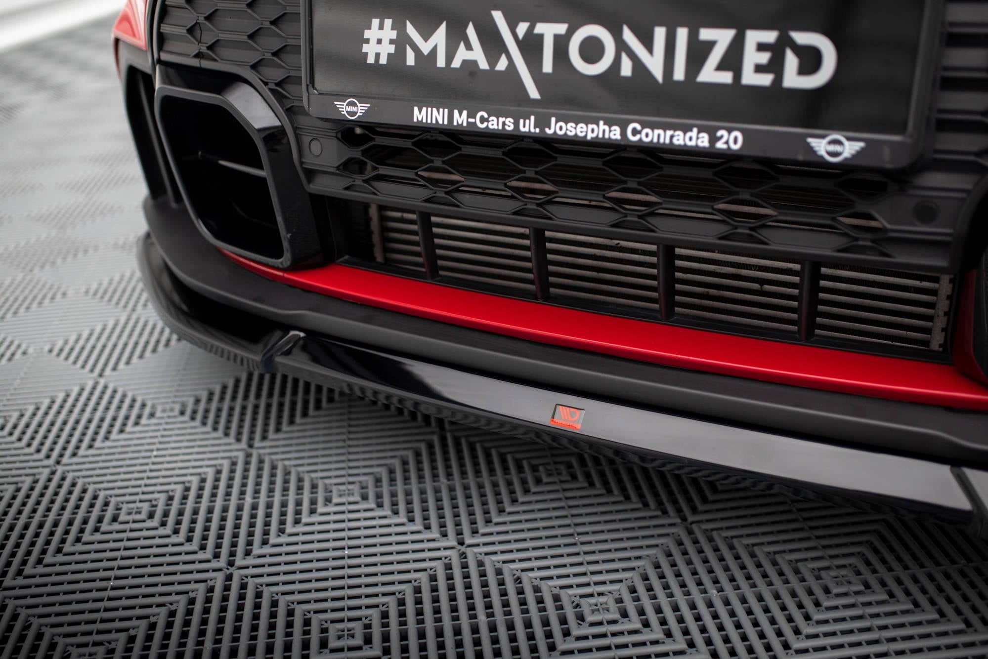 Maxton Design - Frontlippe V2 für Mini Cooper S John Cooper Works F56 Facelift - Aerowerk.