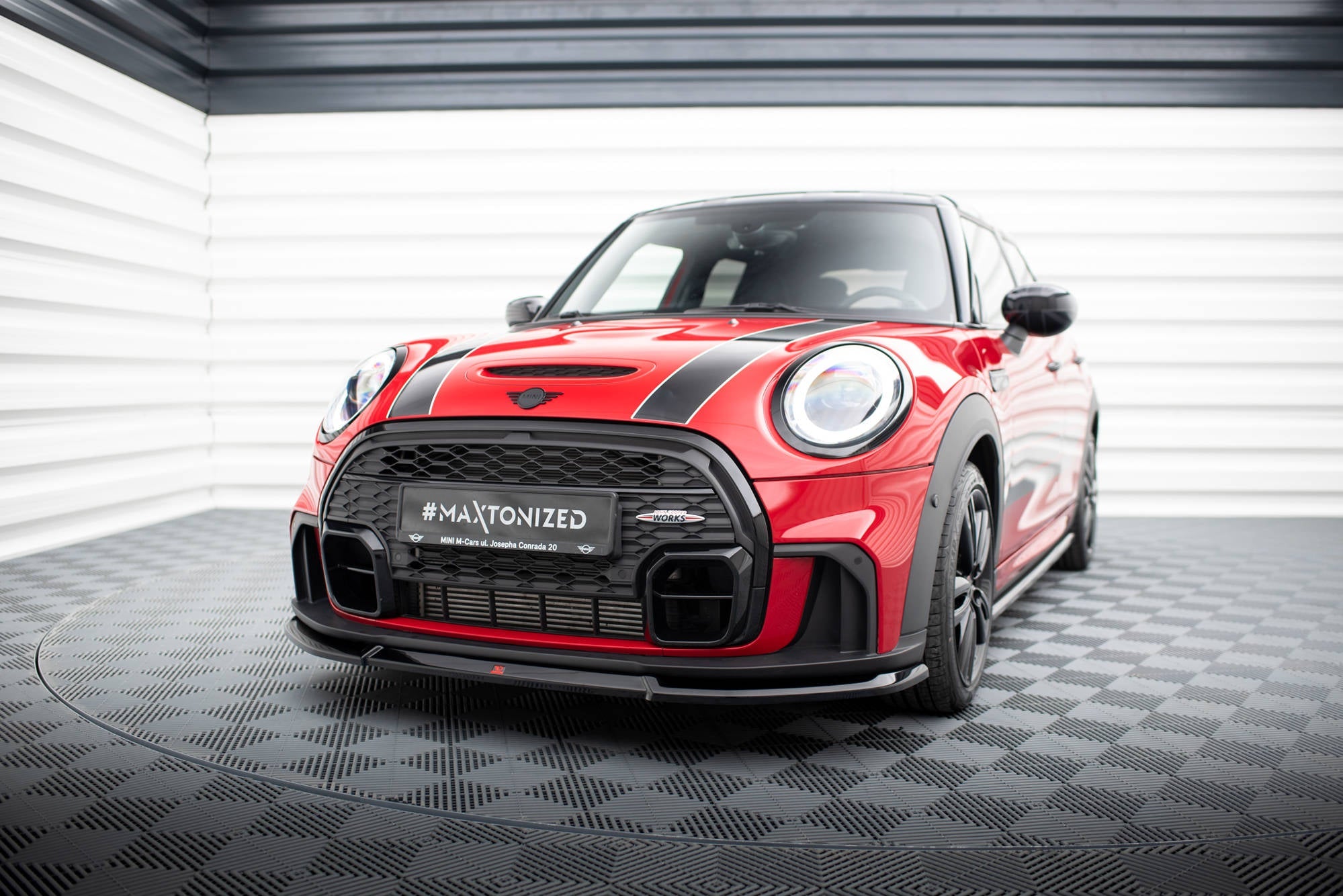 Maxton Design - Frontlippe V2 für Mini Cooper S John Cooper Works F56 Facelift - Aerowerk.