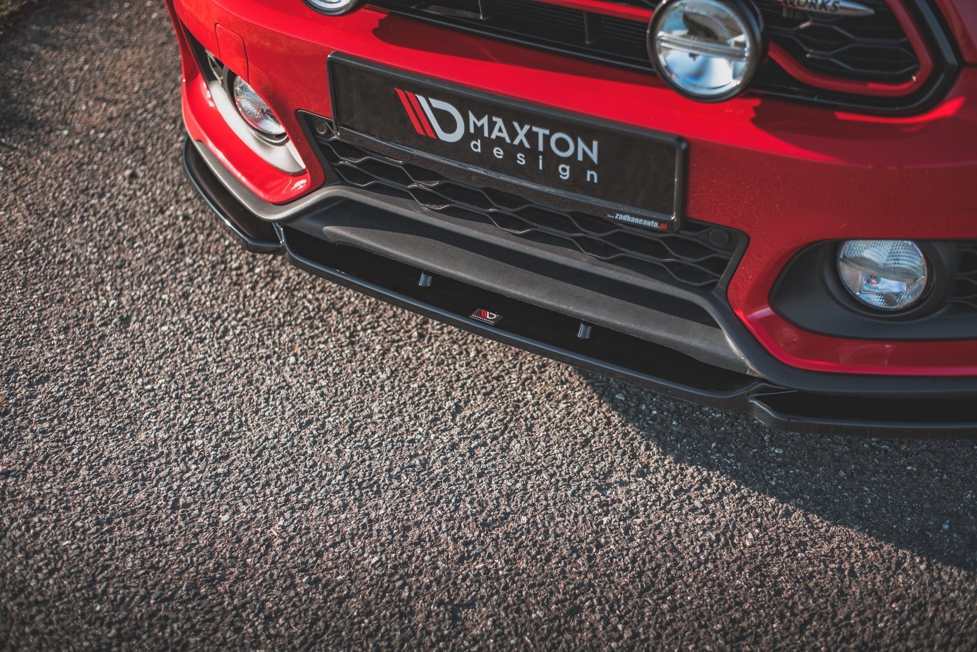 Maxton Design - Frontlippe V2 für Mini Countryman Mk2 F60 JCW - Aerowerk.