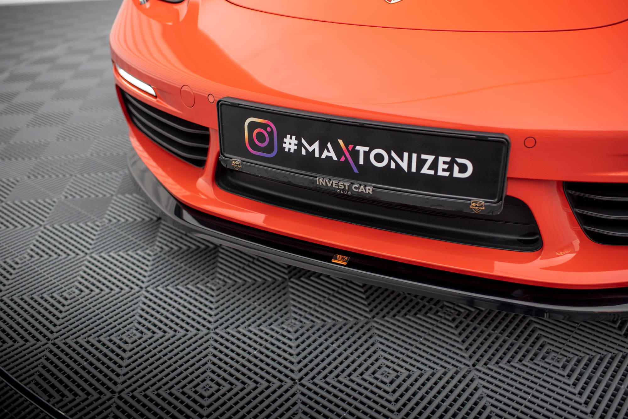 Maxton Design - Frontlippe V2 für Porsche 718 Cayman 982c - Aerowerk.