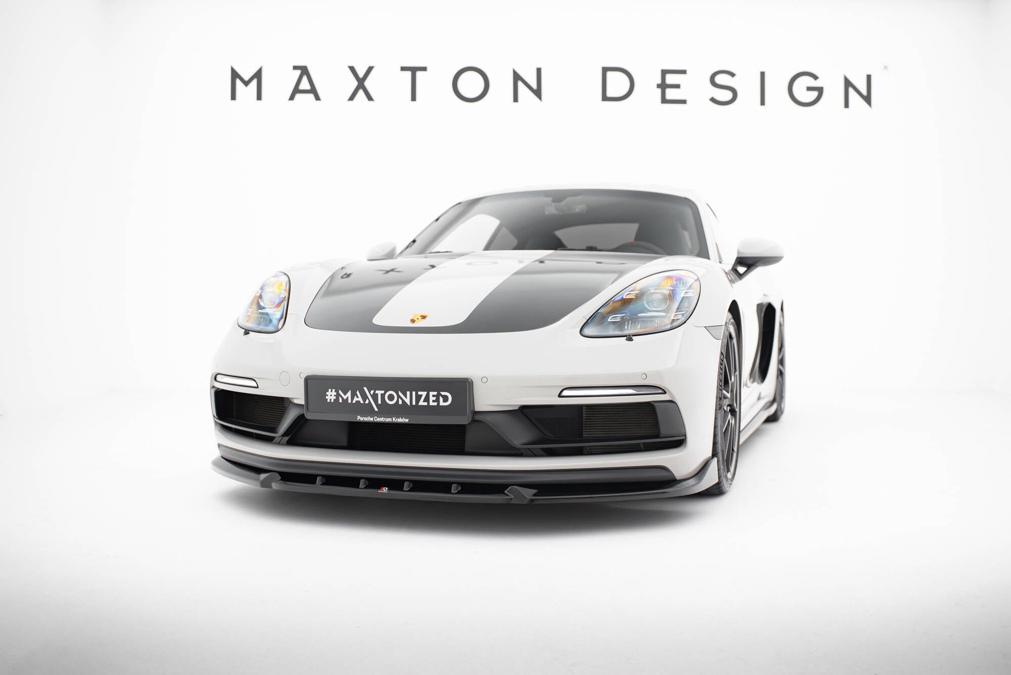 Maxton Design - Frontlippe V2 für Porsche 718 Cayman GTS 982c - Aerowerk.
