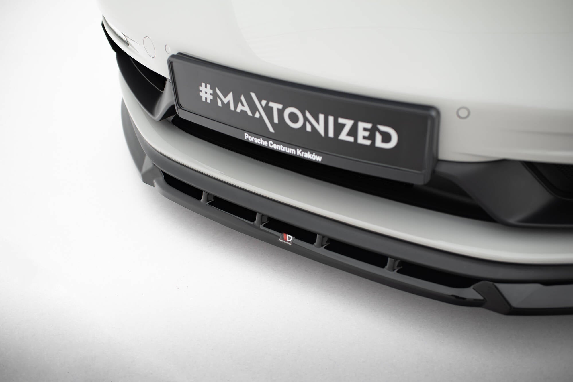 Maxton Design - Frontlippe V2 für Porsche 718 Cayman GTS 982c - Aerowerk.