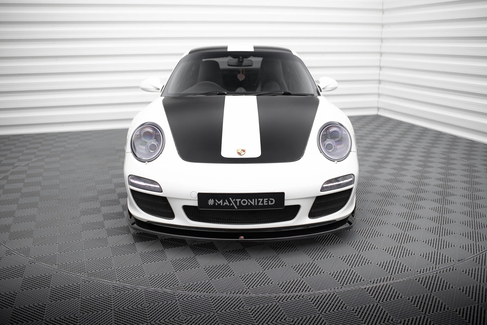 Maxton Design - Frontlippe V2 für Porsche 911 Carrera 997 Facelift - Aerowerk.