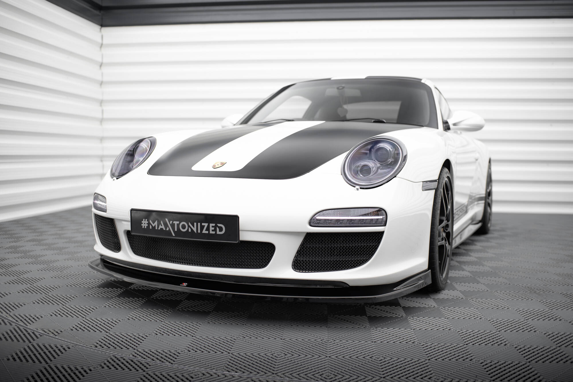 Maxton Design - Frontlippe V2 für Porsche 911 Carrera 997 Facelift - Aerowerk.