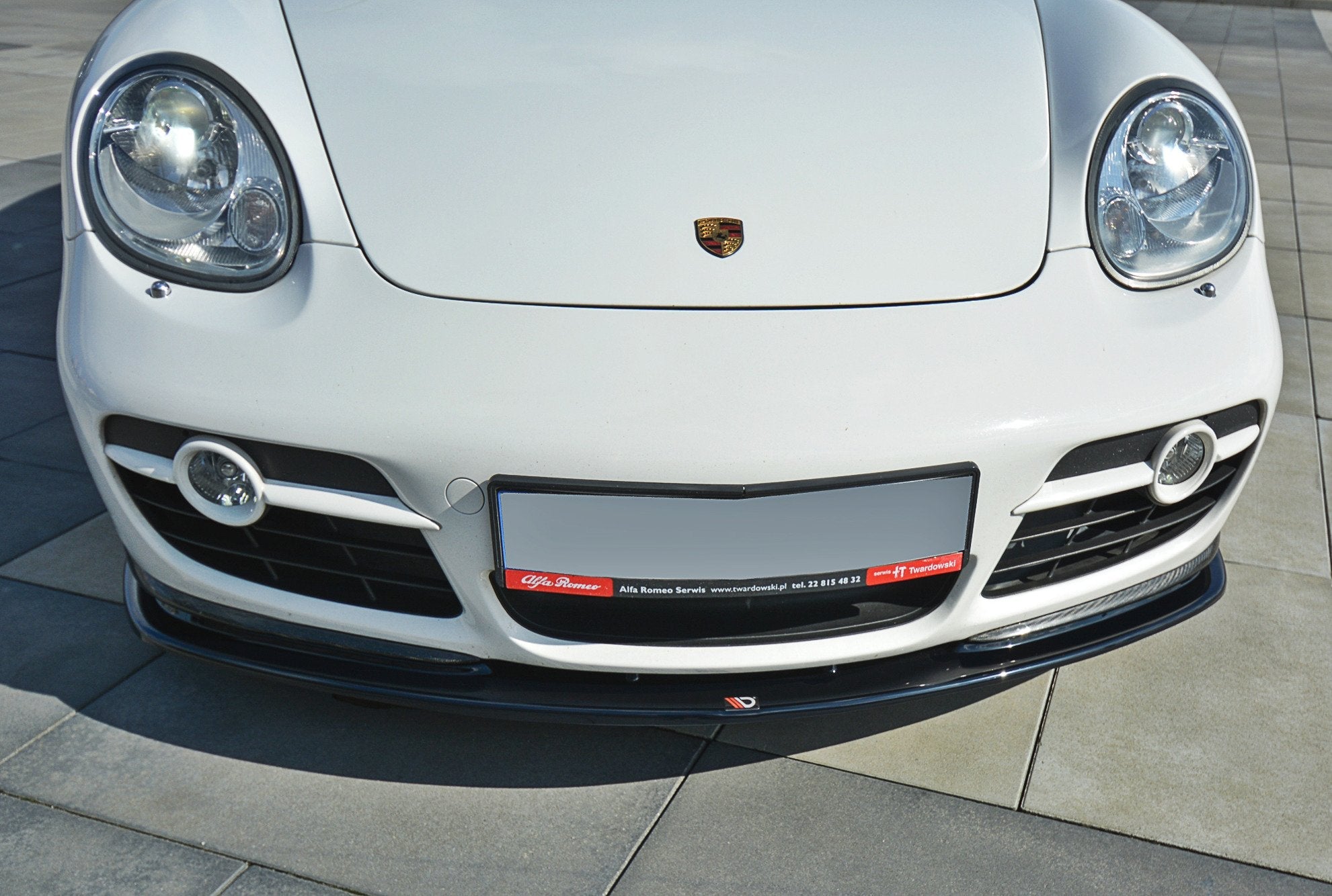 Maxton Design - Frontlippe V2 für PORSCHE CAYMAN S 987C - Aerowerk.