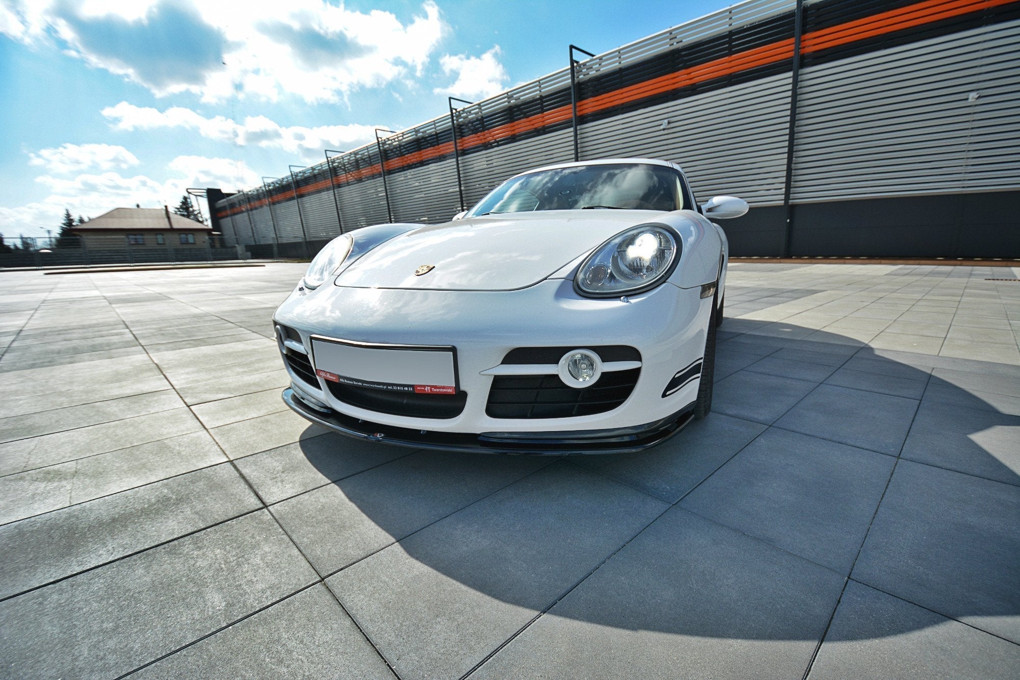 Maxton Design - Frontlippe V2 für PORSCHE CAYMAN S 987C - Aerowerk.