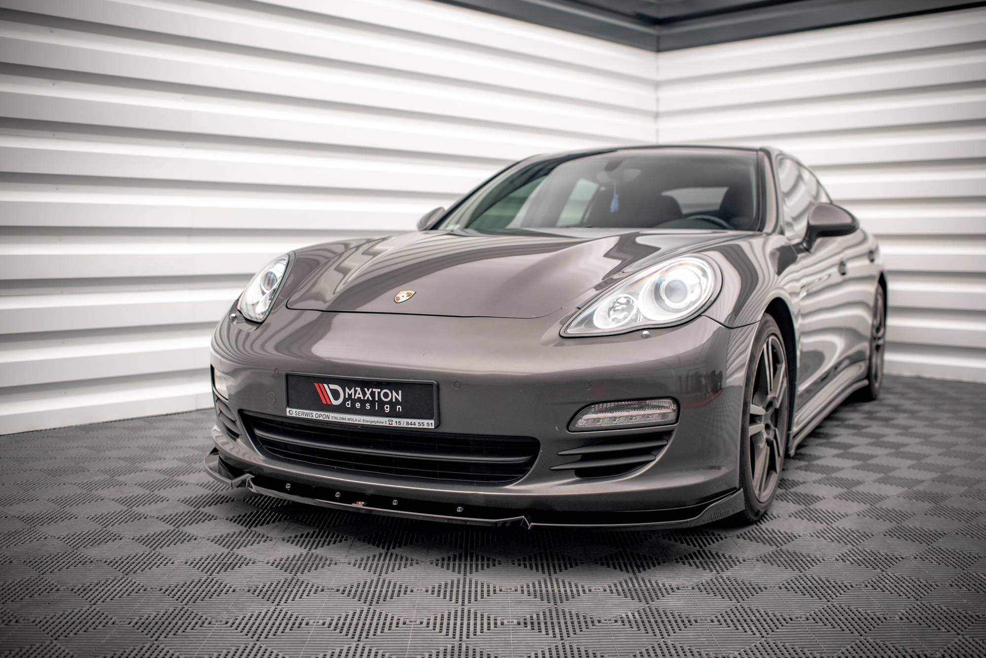 Maxton Design - Frontlippe V2 für Porsche Panamera / Panamera Diesel 970 - Aerowerk.