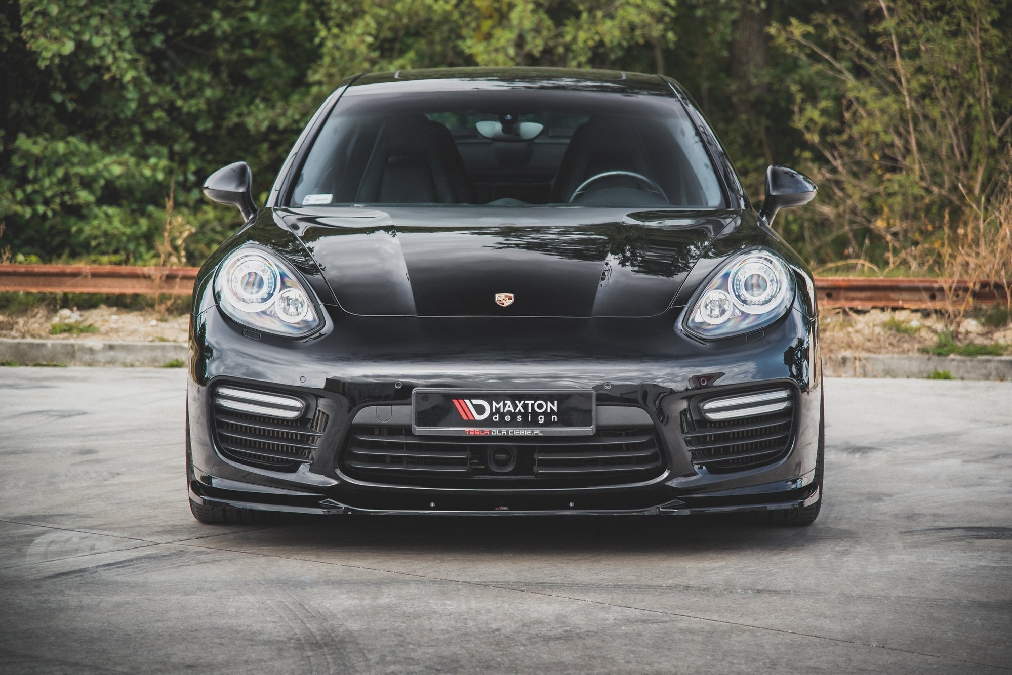 Maxton Design - Frontlippe V2 für Porsche Panamera Turbo 970 Facelift - Aerowerk.