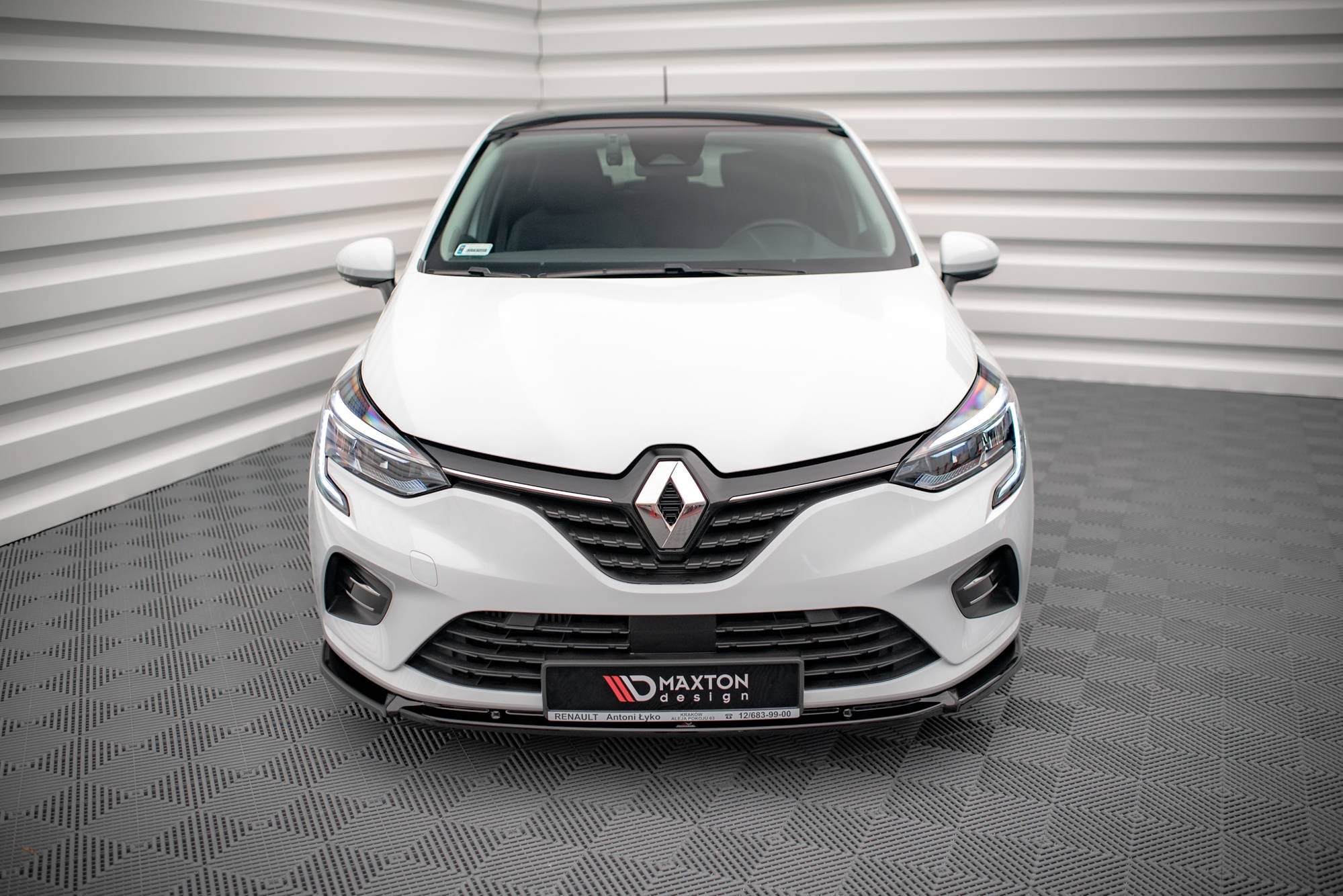 Maxton Design - Frontlippe V2 für Renault Clio Mk5 - Aerowerk.