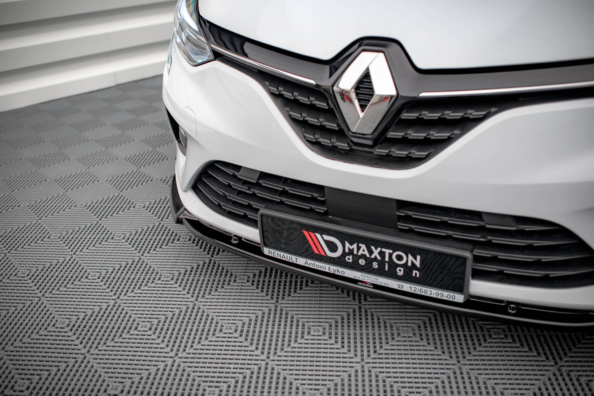 Maxton Design - Frontlippe V2 für Renault Clio Mk5 - Aerowerk.