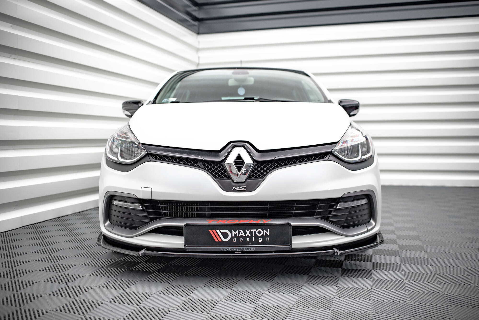 Maxton Design - Frontlippe V2 für Renault Clio RS Mk4 - Aerowerk.