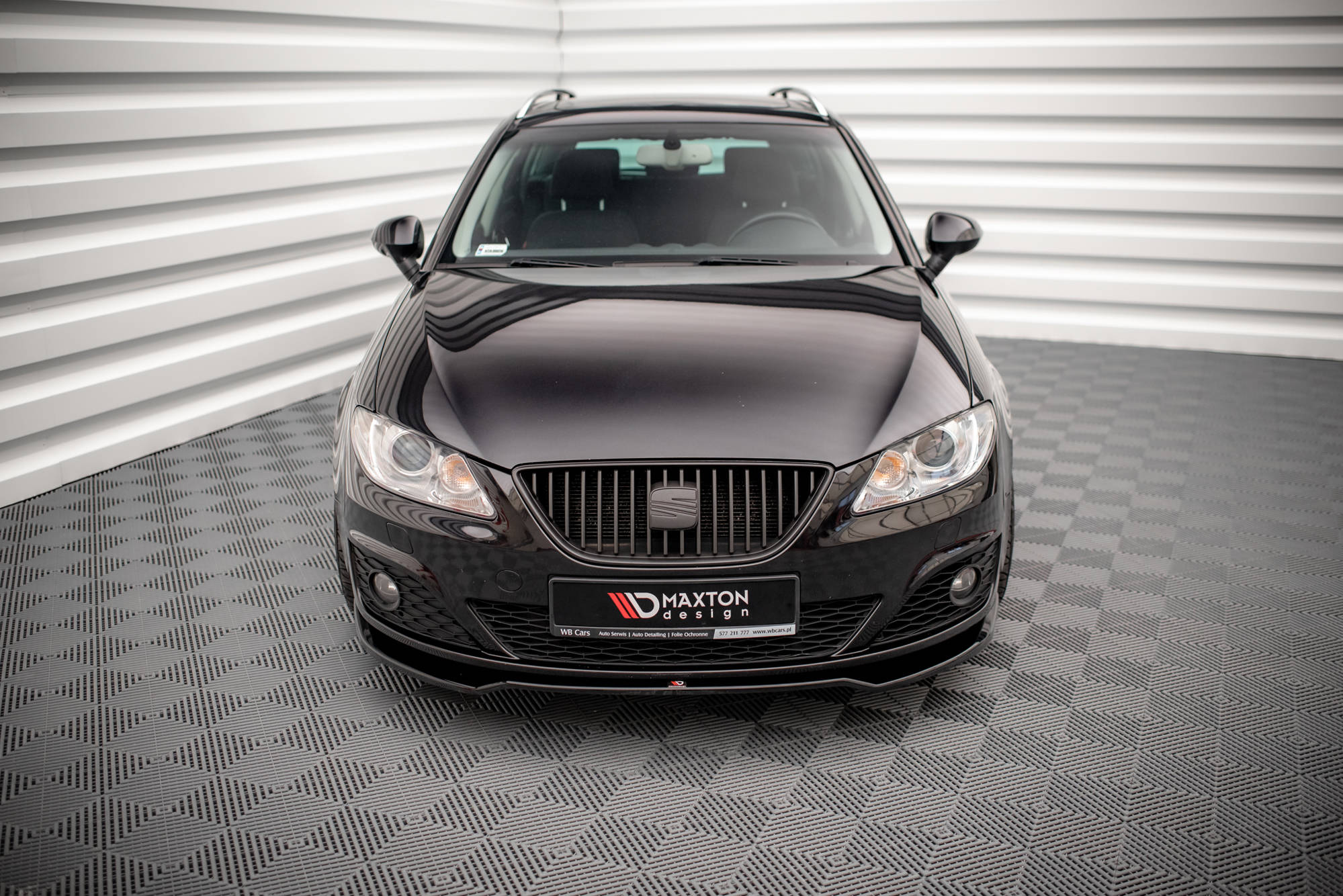 Maxton Design - Frontlippe V2 für Seat Exeo - Aerowerk.