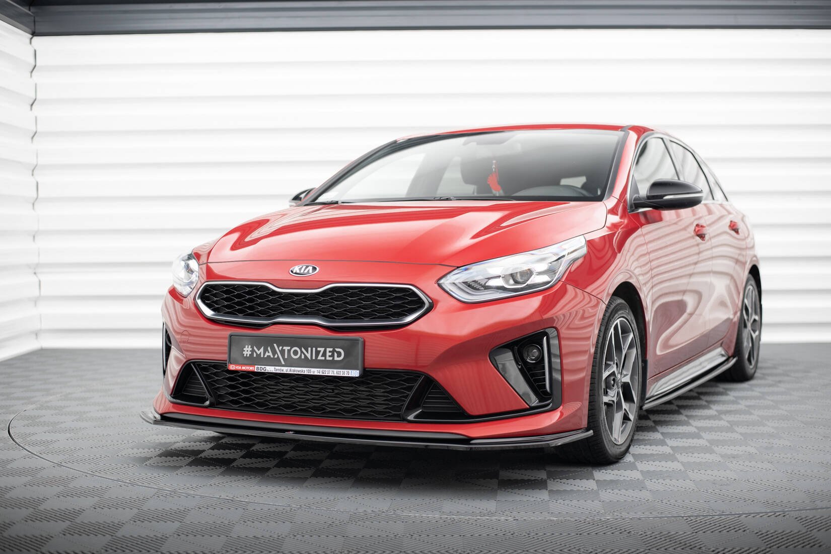 Maxton Design - Frontlippe V3 für Kia Ceed GT / GT - Line Mk3 / Proceed Mk1 - Aerowerk.