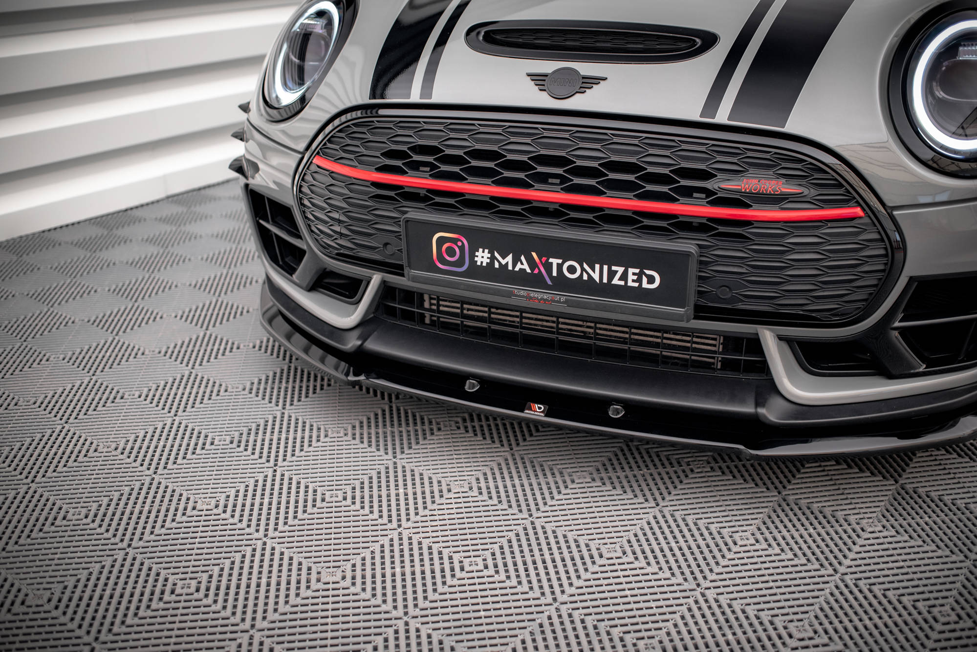 Maxton Design - Frontlippe V3 für Mini Cooper Clubman John Cooper Works F54 Facelift - Aerowerk.