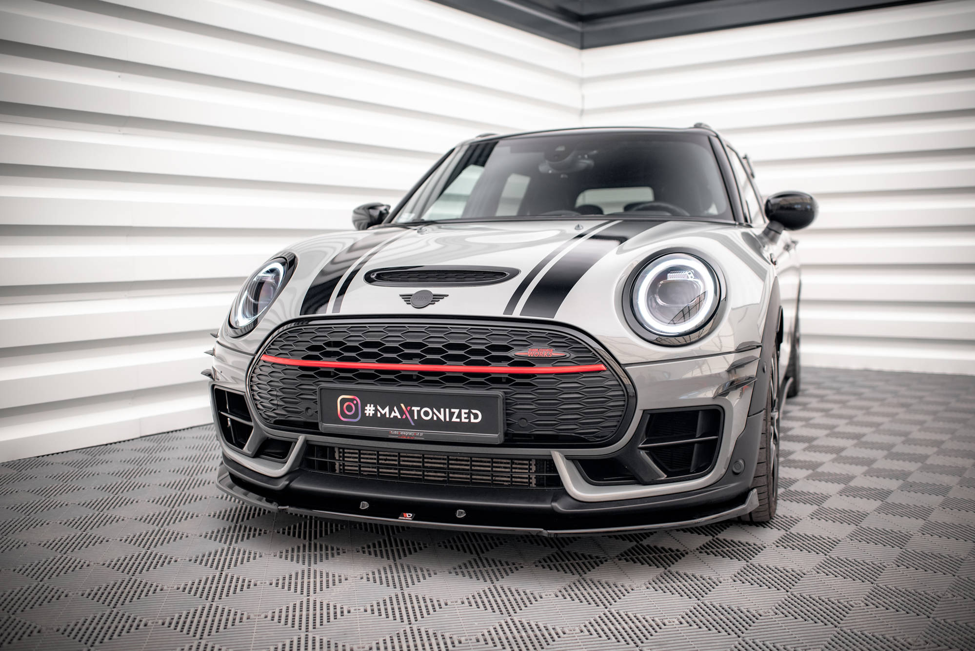 Maxton Design - Frontlippe V3 für Mini Cooper Clubman John Cooper Works F54 Facelift - Aerowerk.